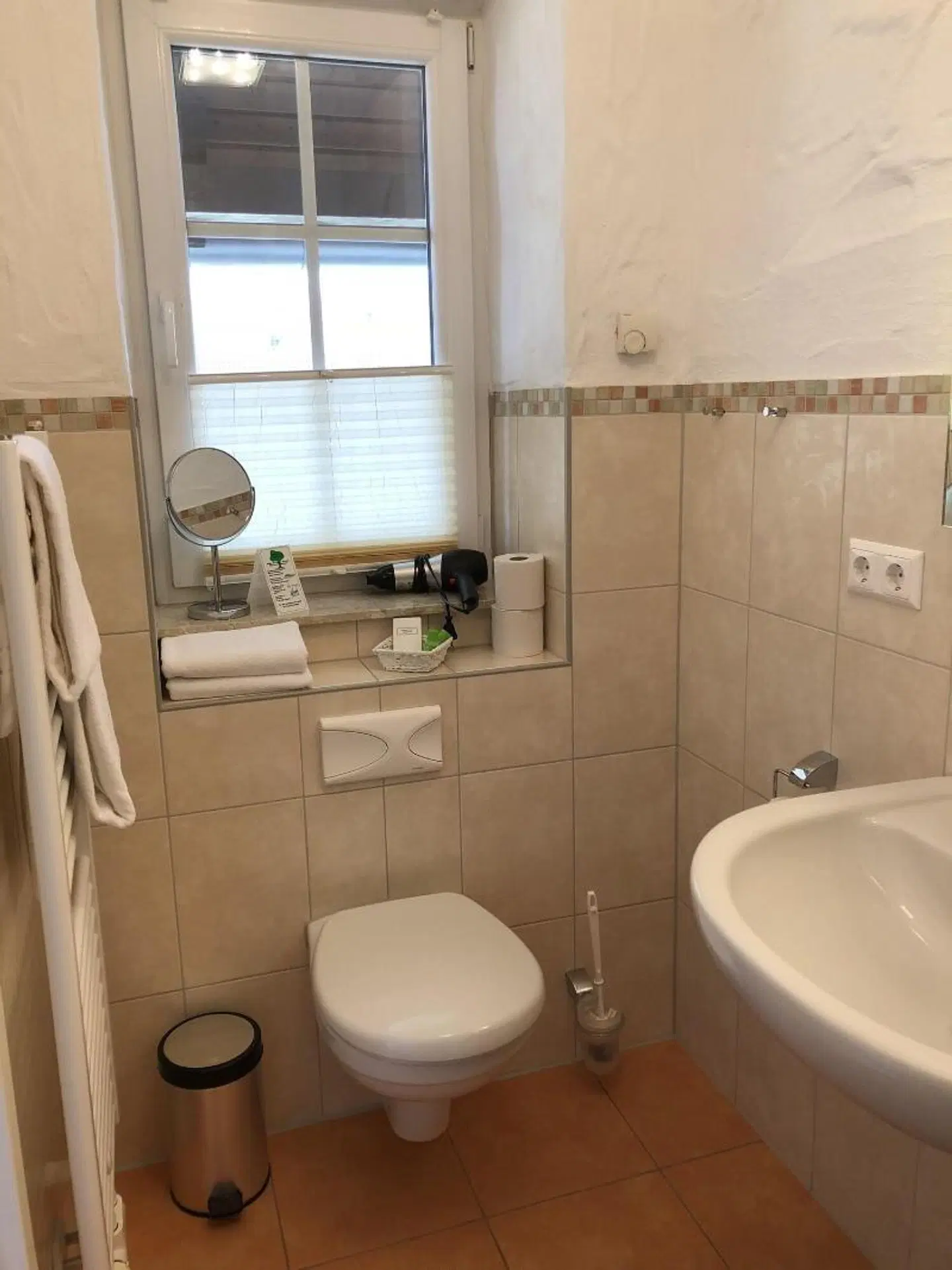 Pension Zum Schlangenkönig Badezimmer