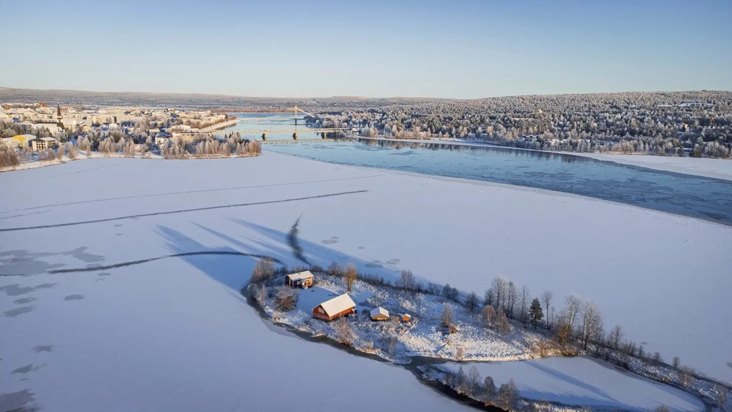 Polarkreismetropole Rovaniemi Vaattunki LANDSCAPE