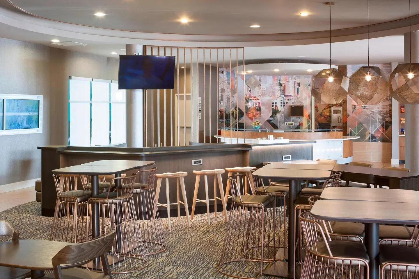 SpringHill Suites by Marriott Salt Lake City Airport Bar