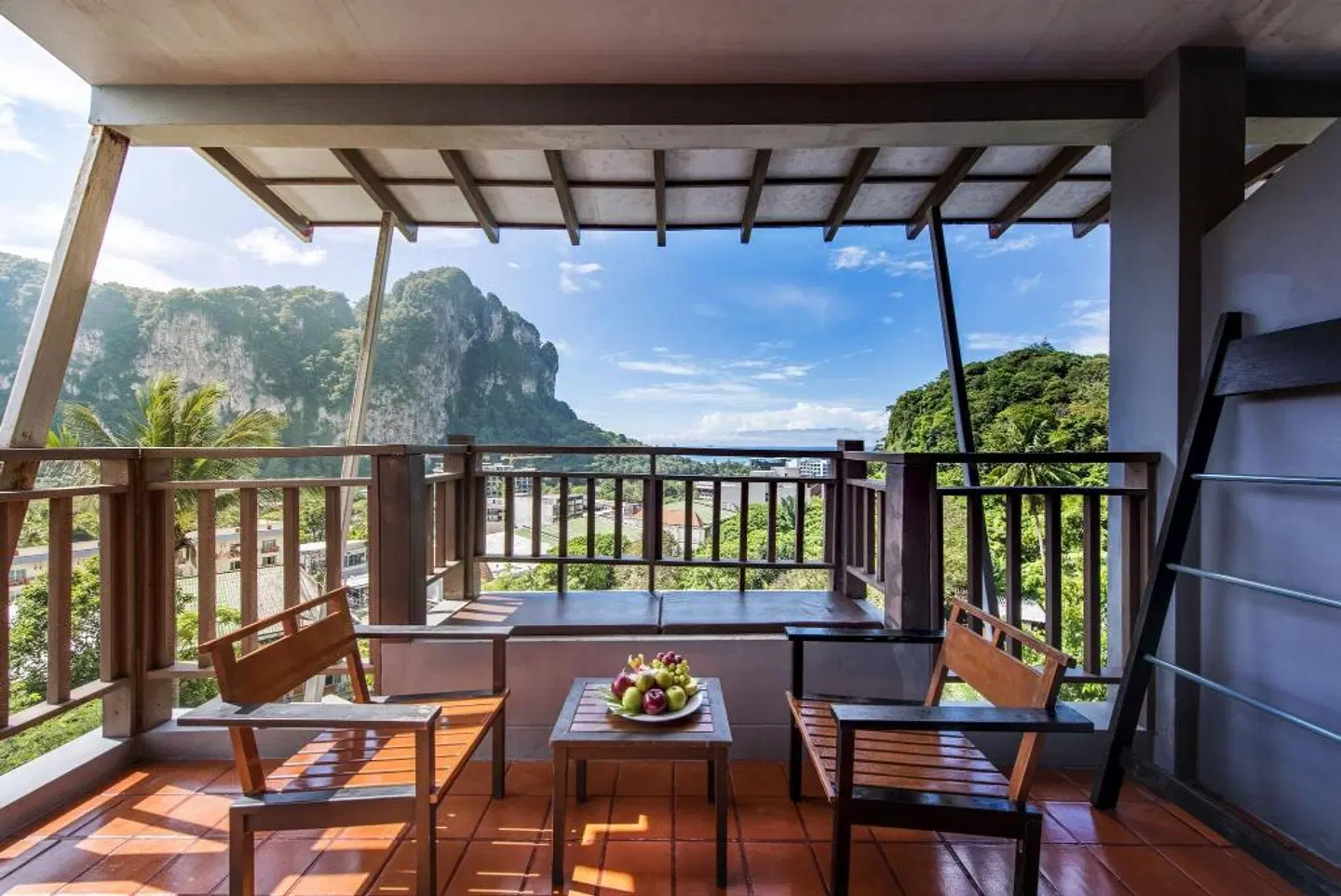 Krabi Cha-Da Resort Terrasse