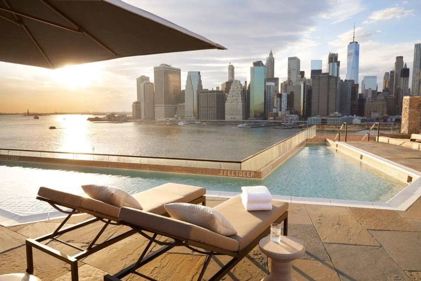 1 Hotel Brooklyn Bridge Terrasse