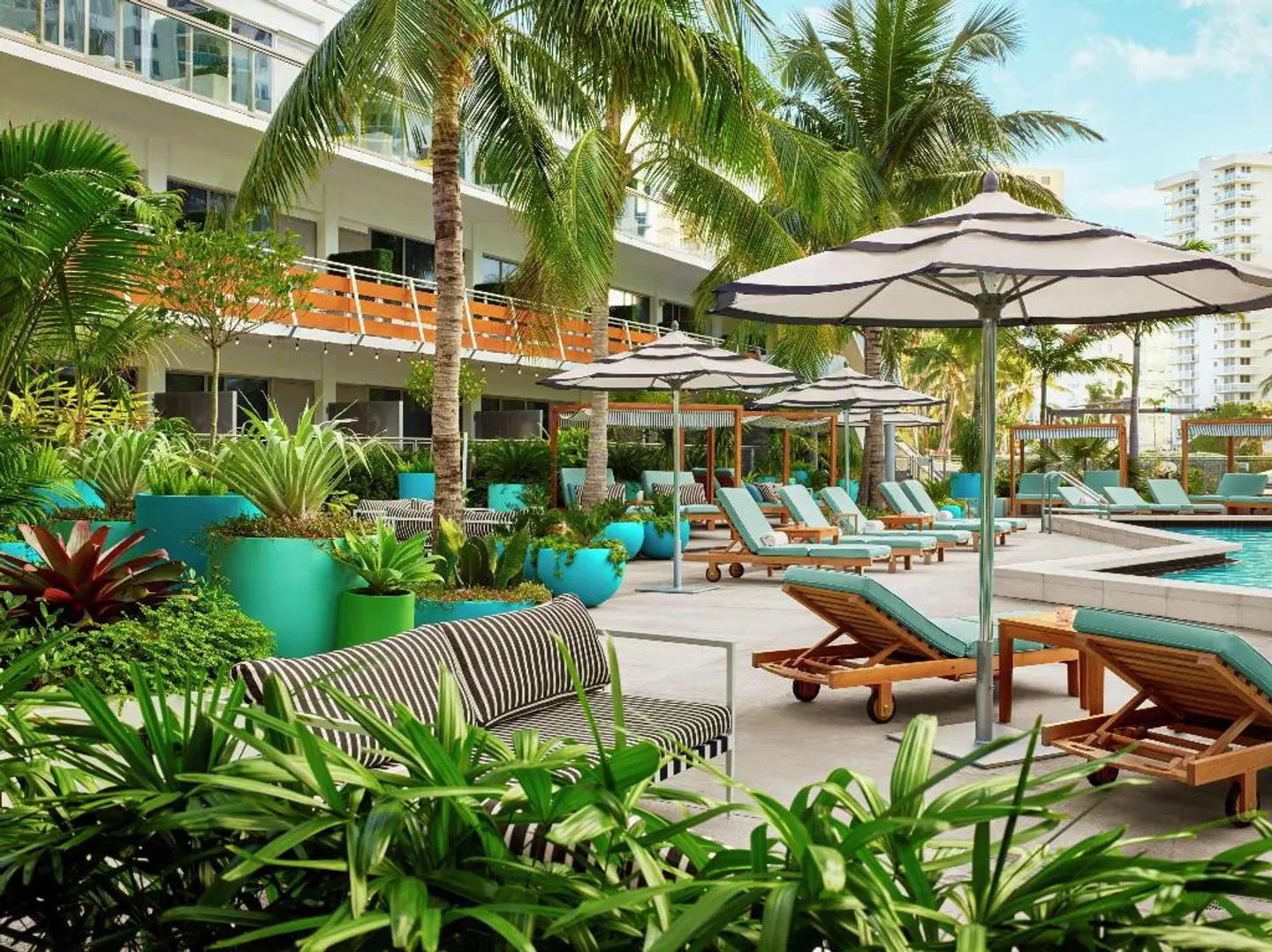 The Gates Hotel South Beach (ex Aloft) Terrasse
