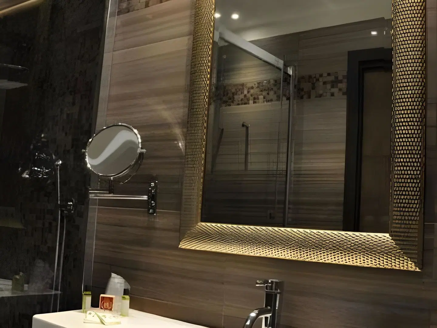 Rome Airport Hotel Fiumicino Badezimmer