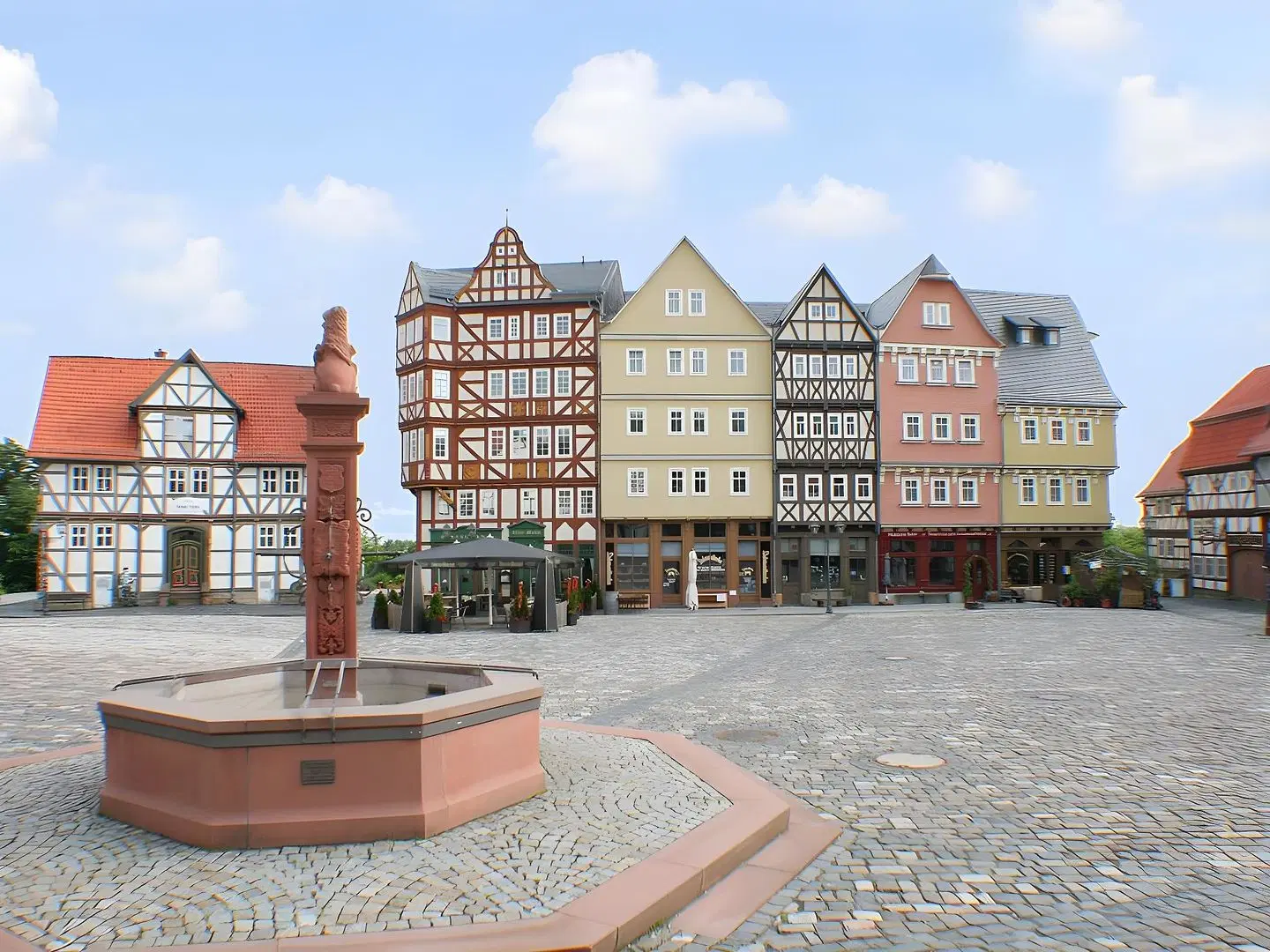 Zum Hessenpark Terrasse