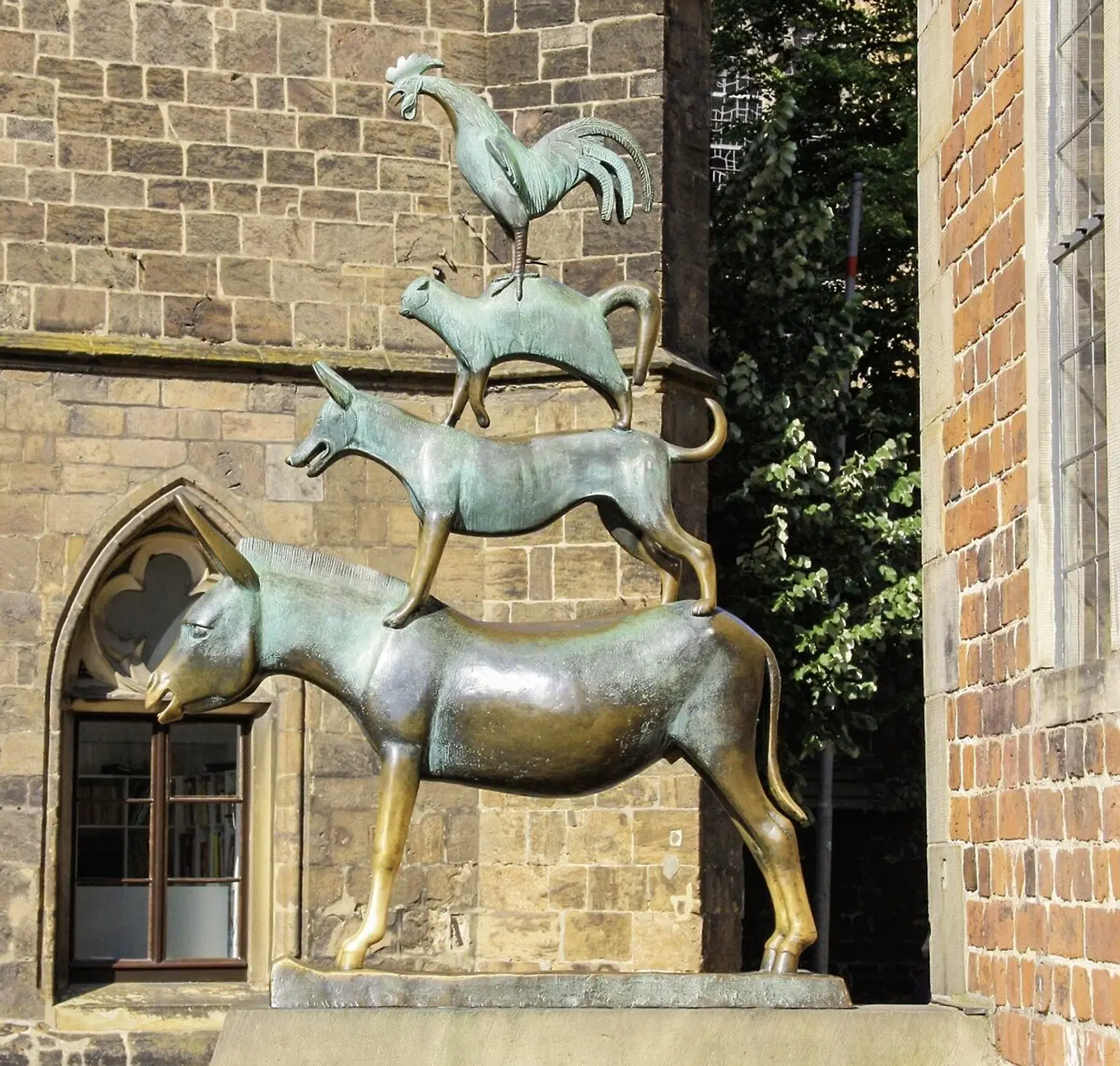 Der Weserradweg Tiere