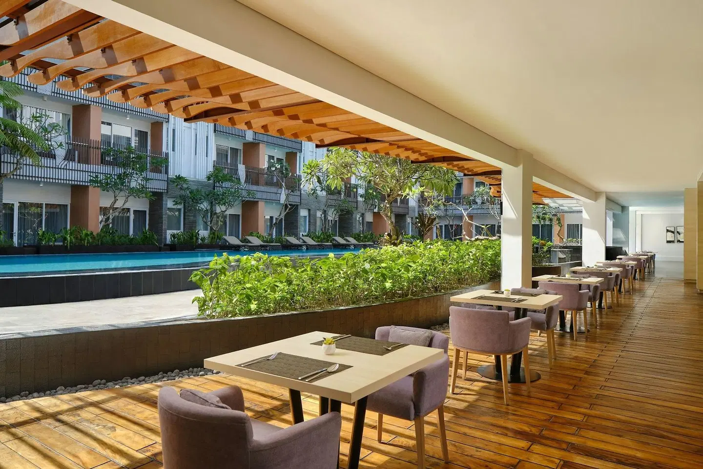 Fairfield by Marriott Bali Kuta Sunset Road Terrasse