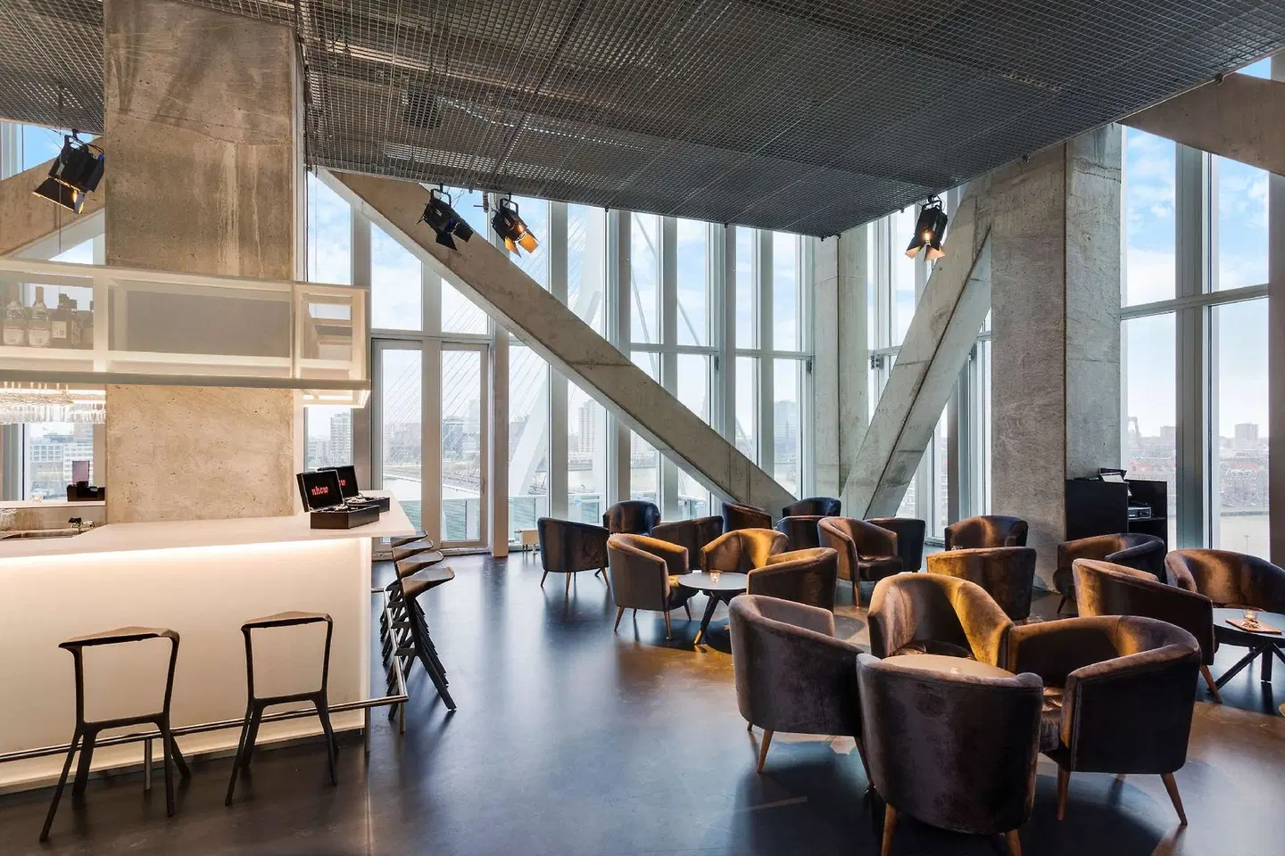 nhow Rotterdam Terrasse