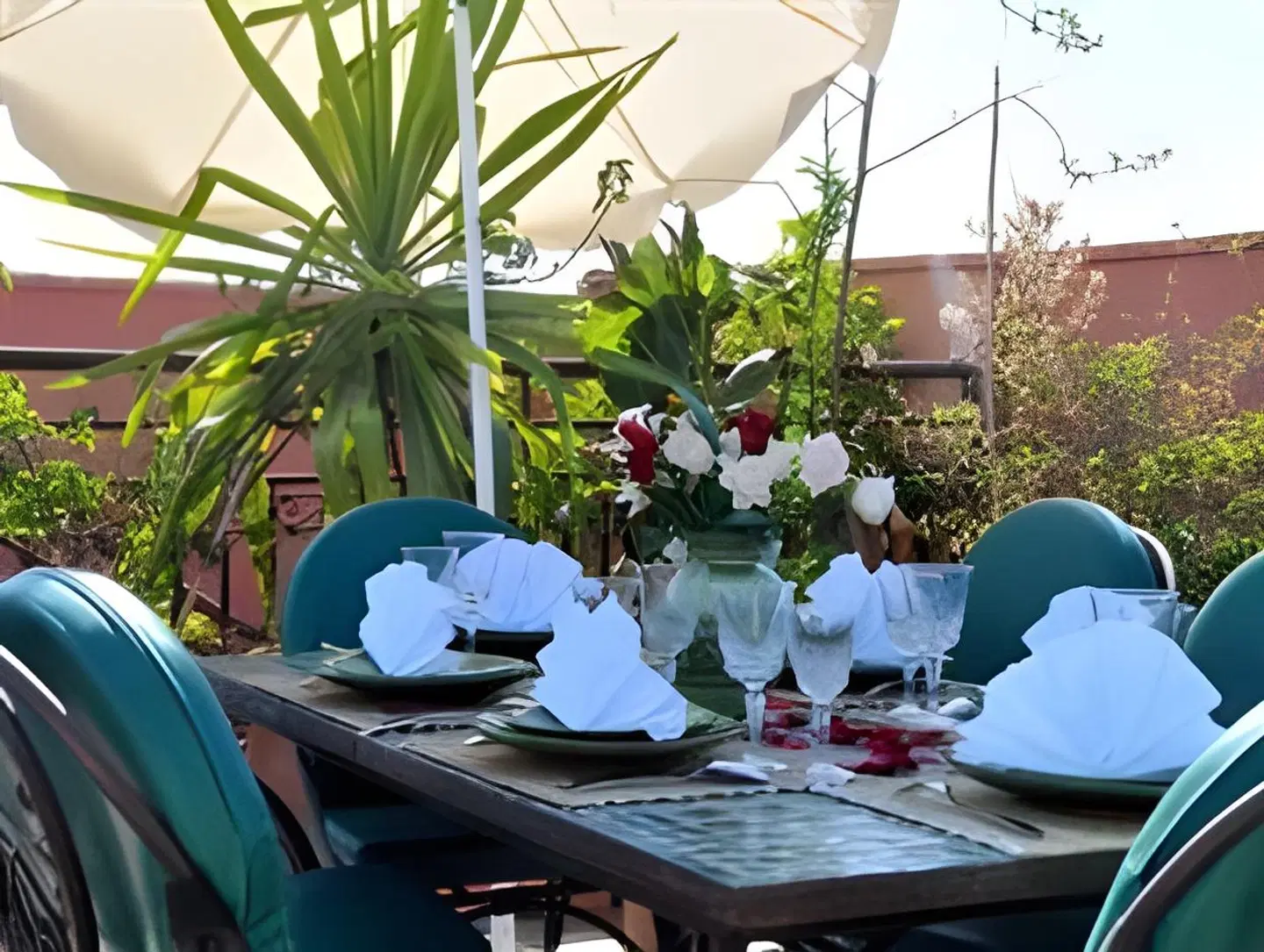 Riad La Perle de Marrakech Terrasse