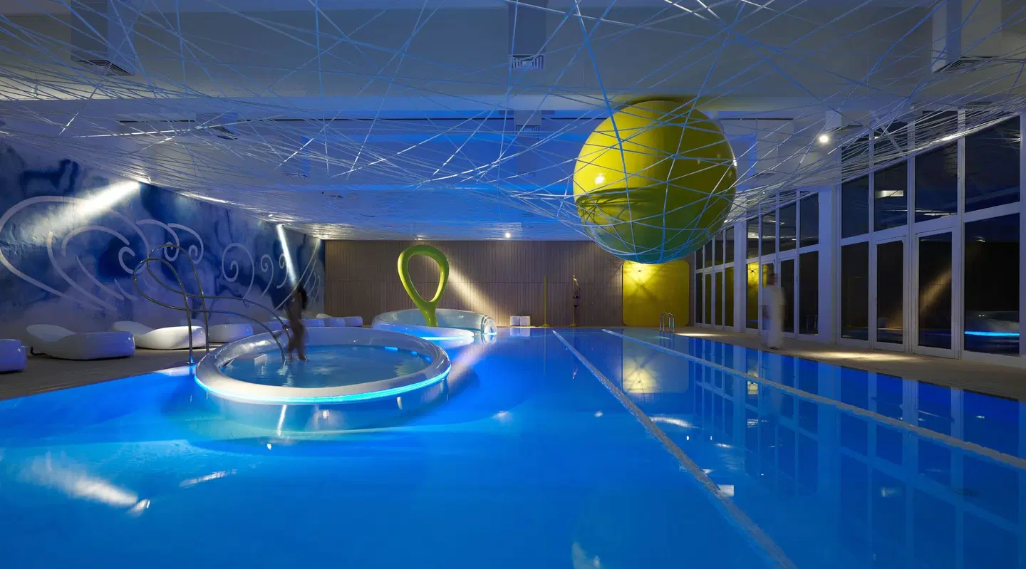 Park Hotel Ai Cappuccini Hallenbad