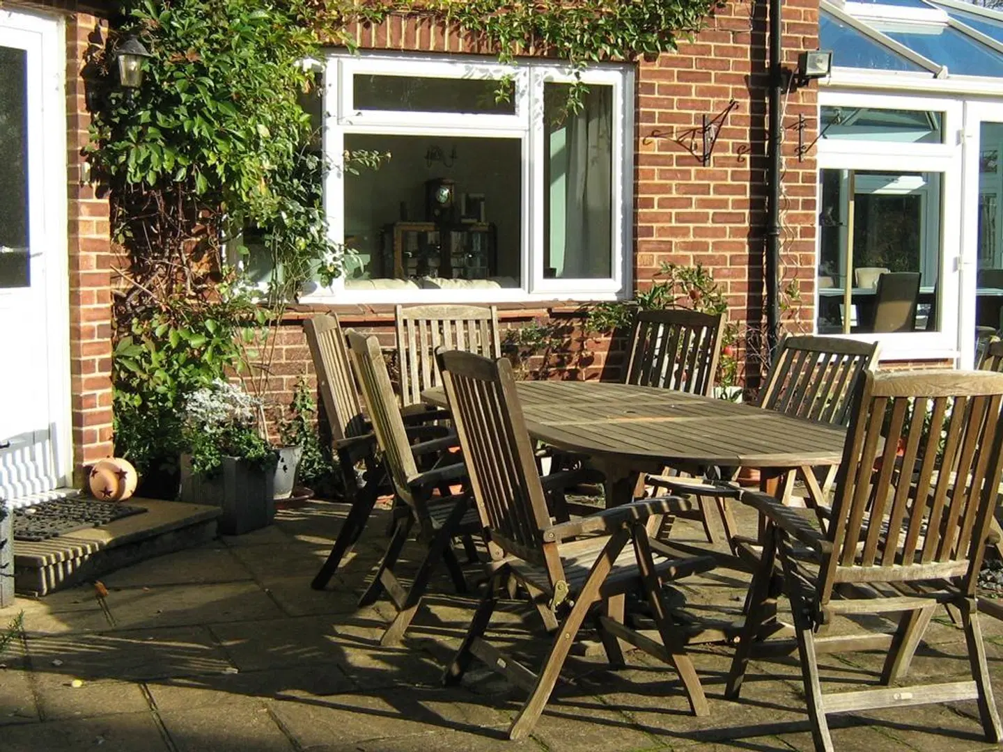 Savannah Bed & Breakfast Terrasse