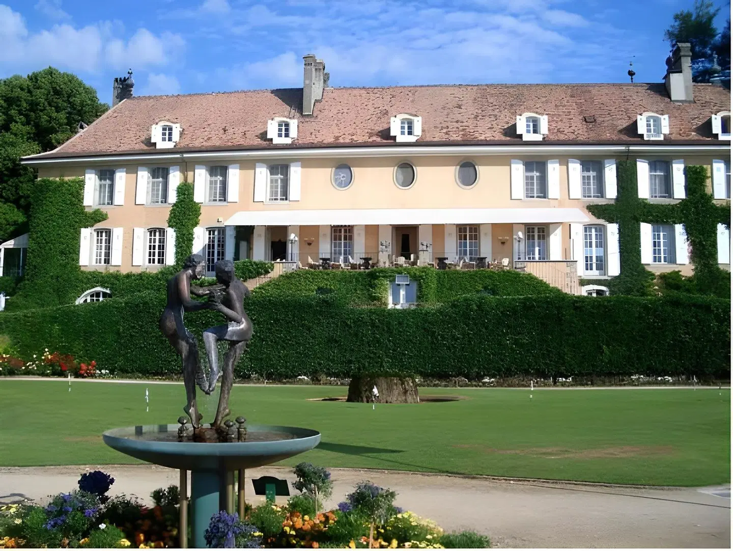 Chateau de Bonmont Garten