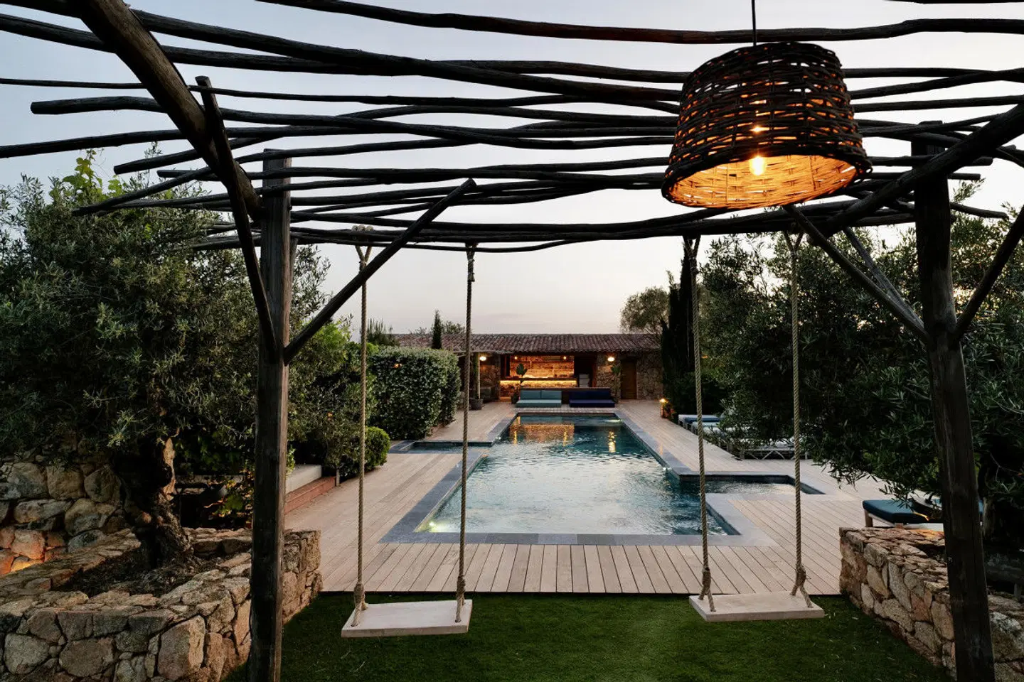 Domaine Pozzo de Mastri Terrasse