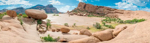 Namibia mit Kinderaugen Strand