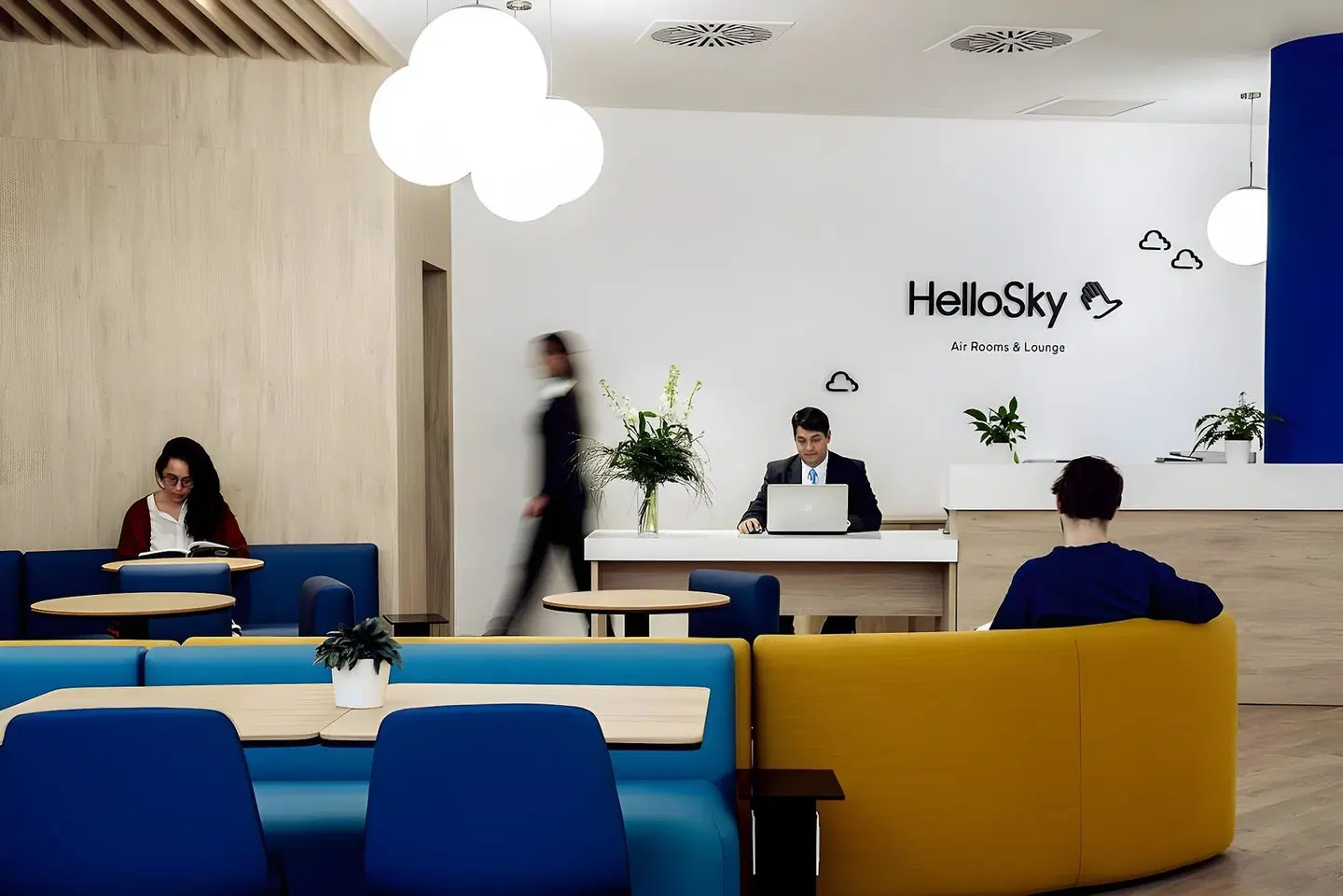 Air Rooms Rome Airport by HelloSky Konferenz