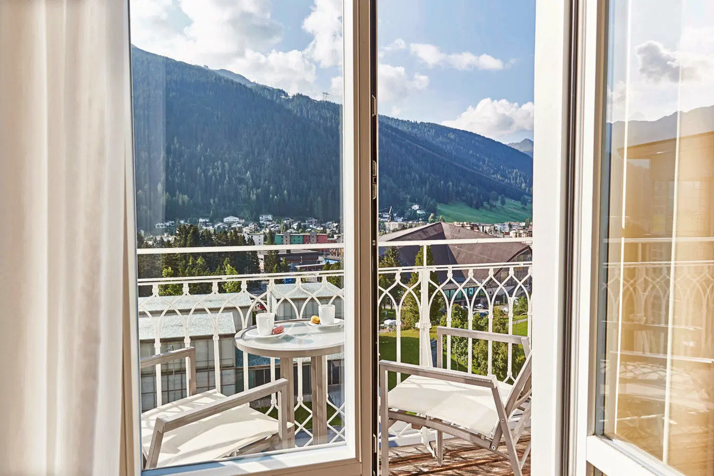 Grandhotel Belvédère Davos Terrasse