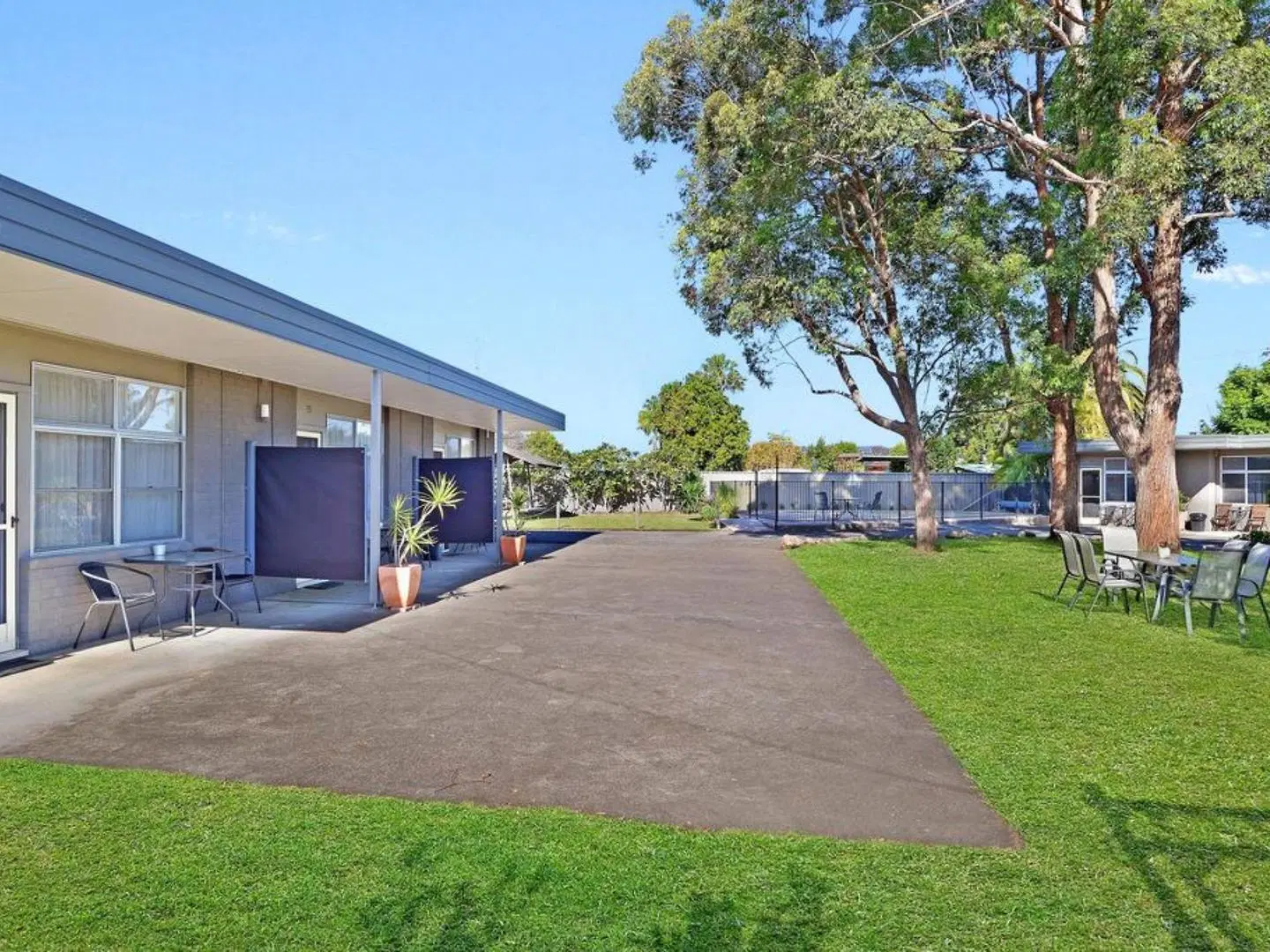 Wingham Motel Garten
