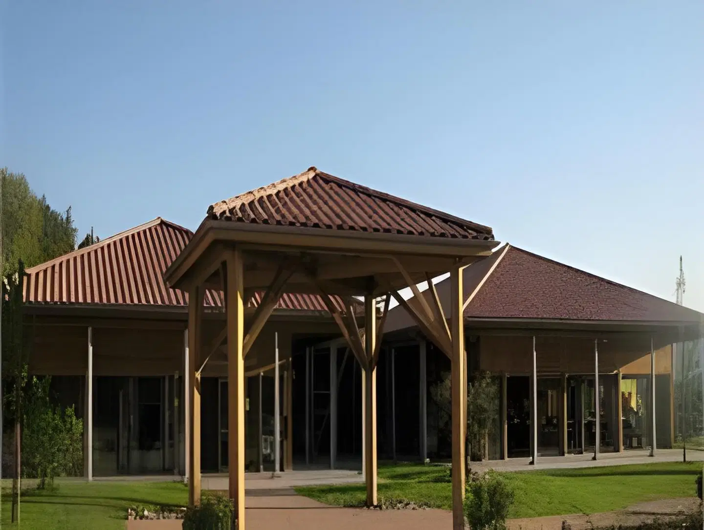 Domaine Saint Esteve Garten