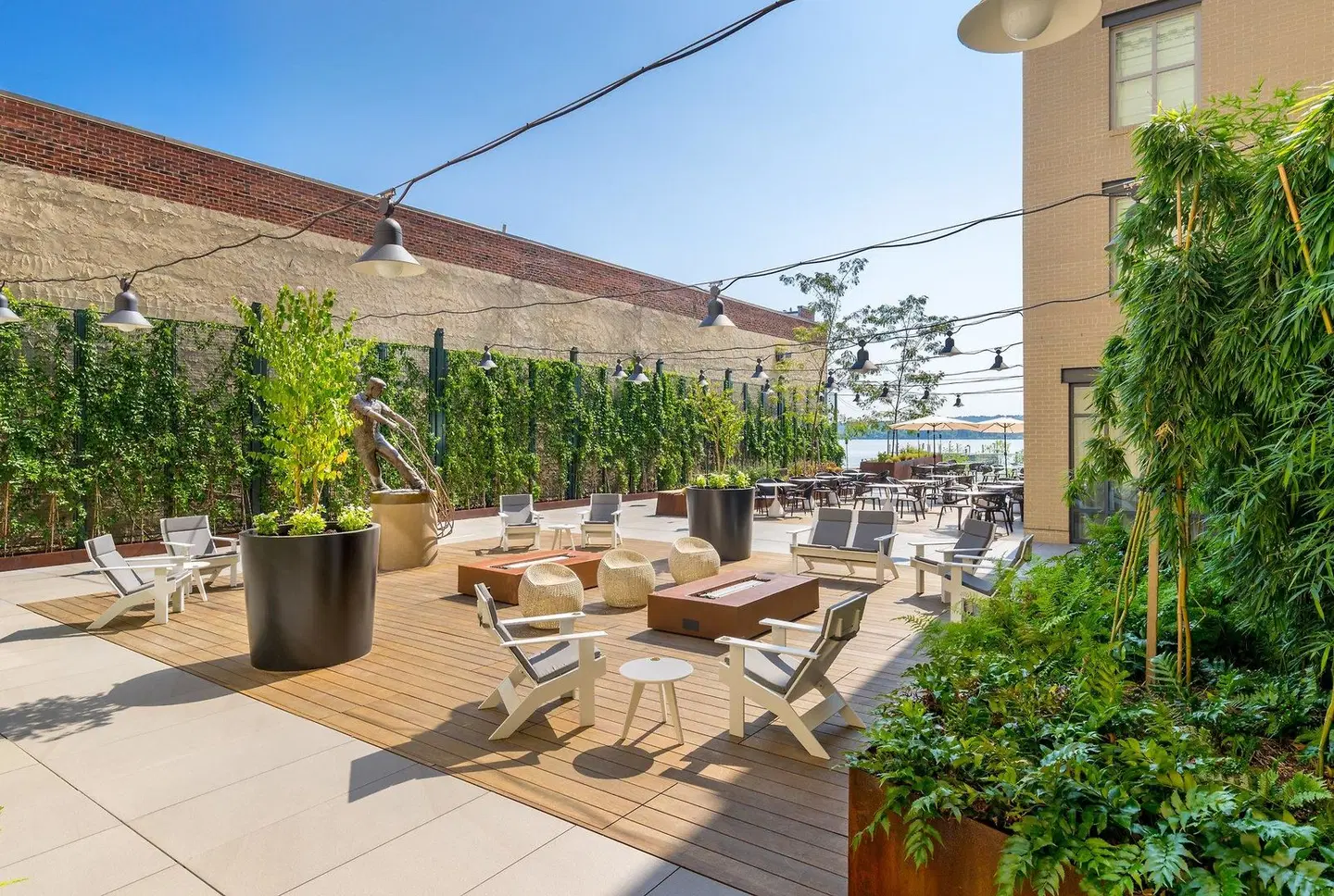 Hotel Indigo Old Town Alexandria Terrasse