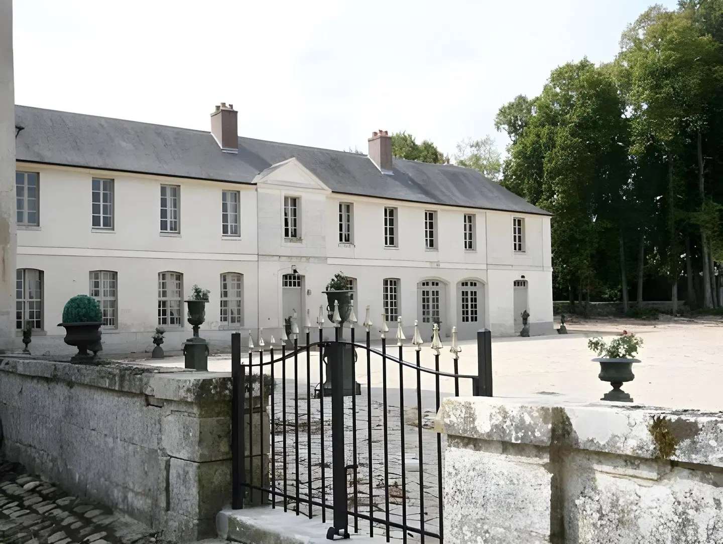 Château de Maudetour Terrasse