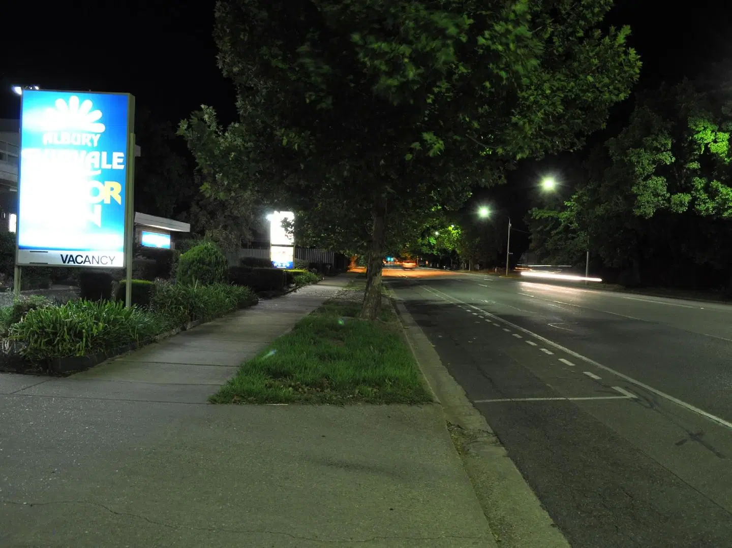 Albury Burvale Motor Inn Garten