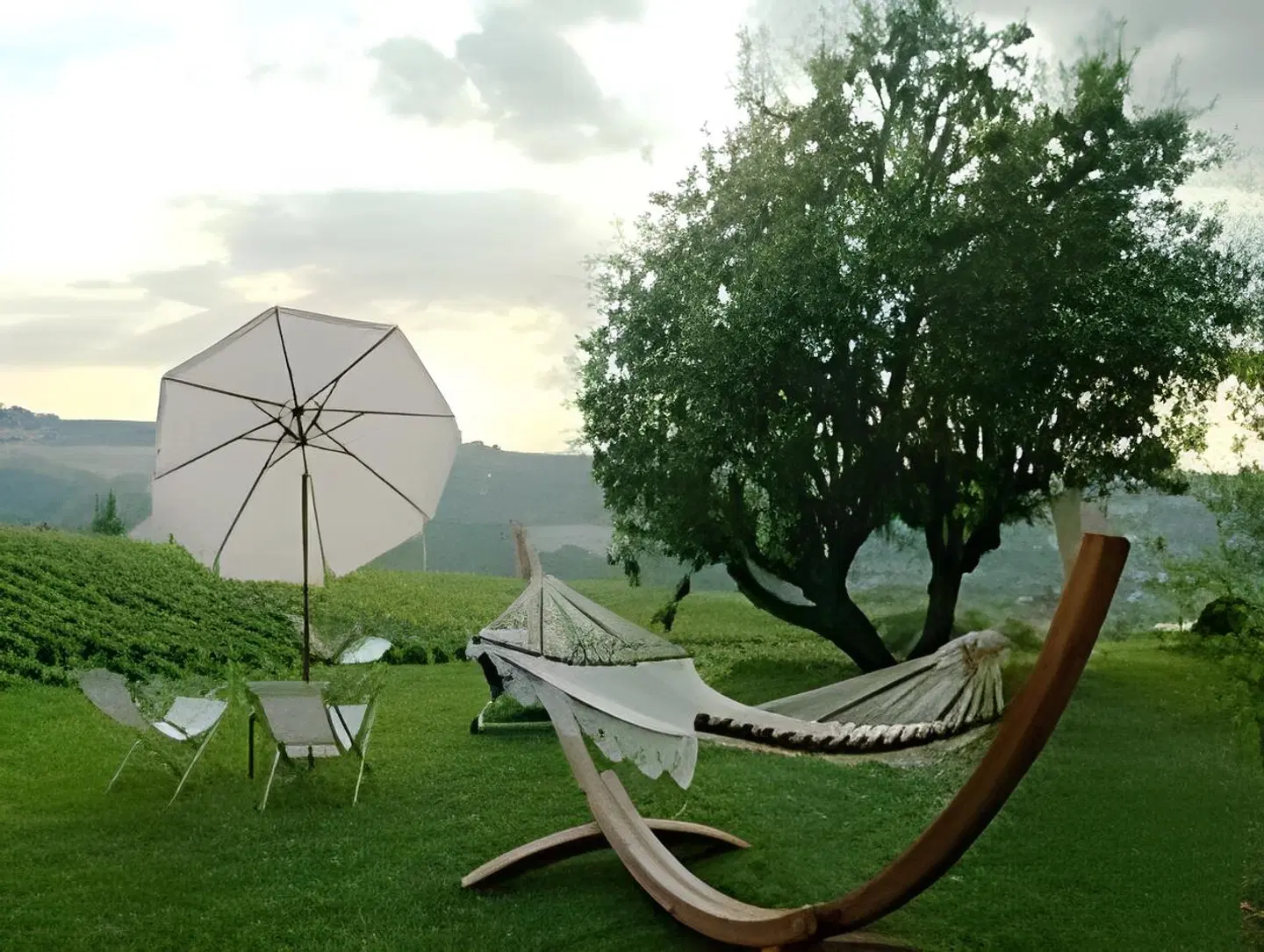 Cascina Baràc Garten