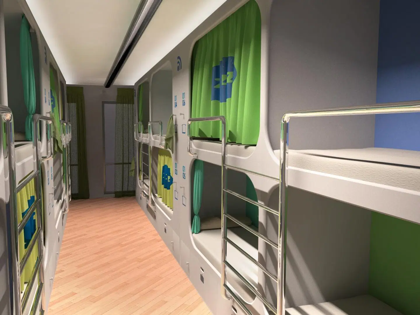 Dream Cube Hostel Badezimmer