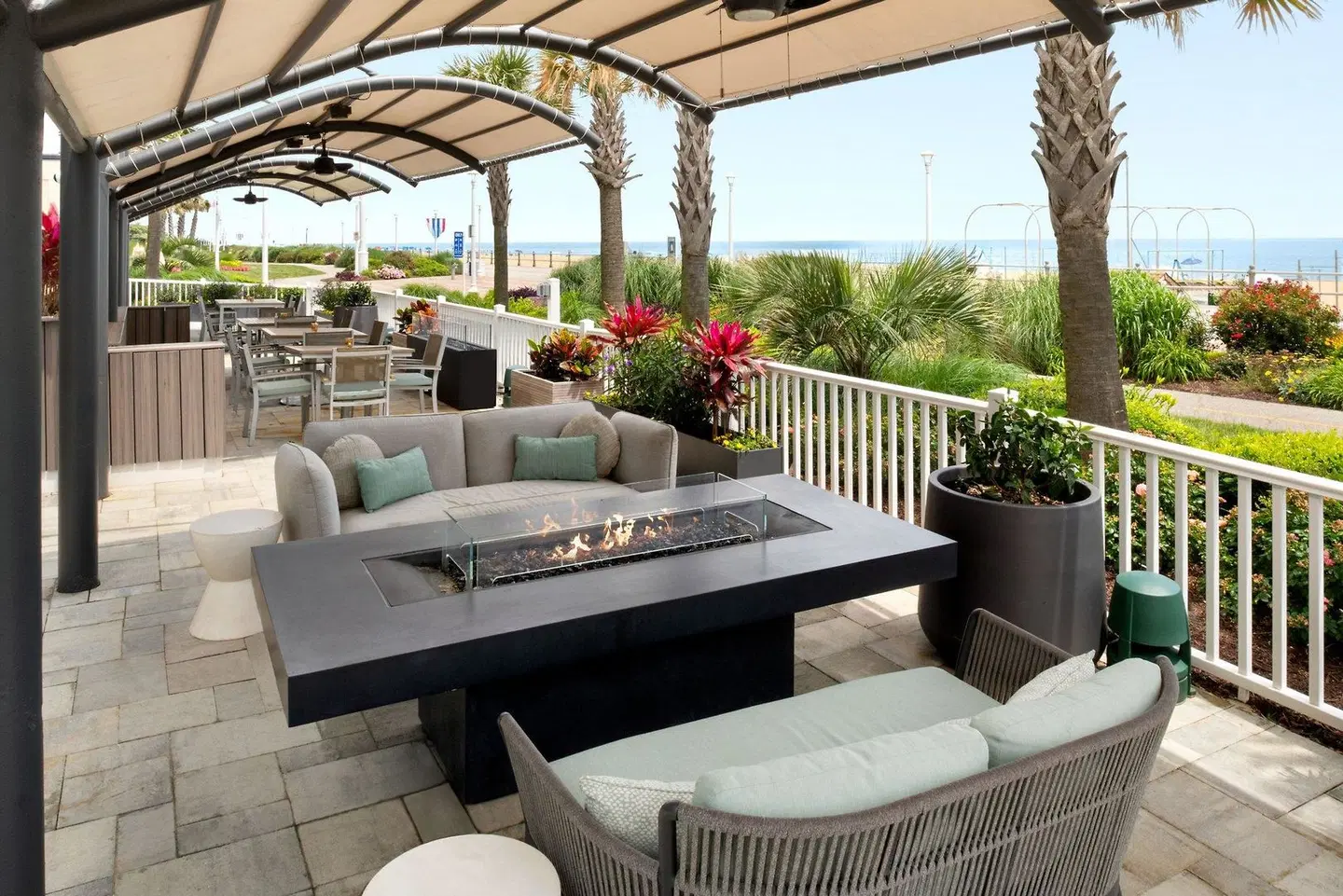Sheraton Virginia Beach Oceanfront Terrasse