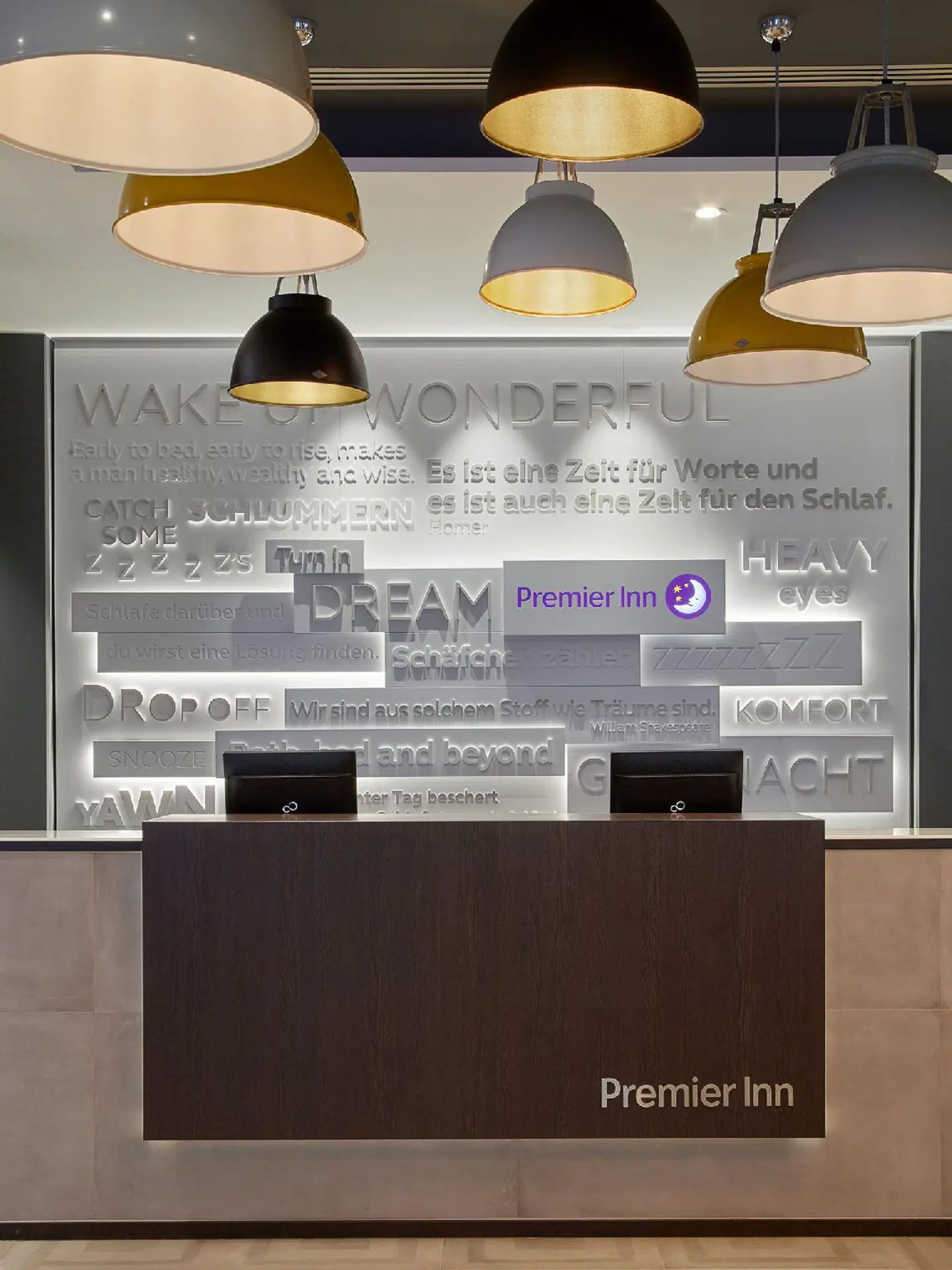 Premier Inn Frankfurt Messe Landkarte