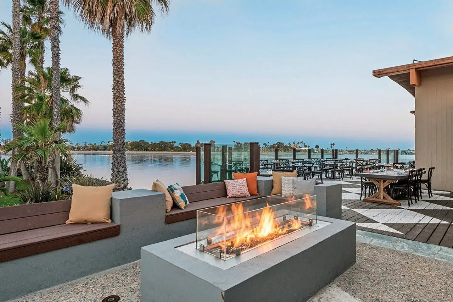 Paradise Point Resort & Spa Terrasse