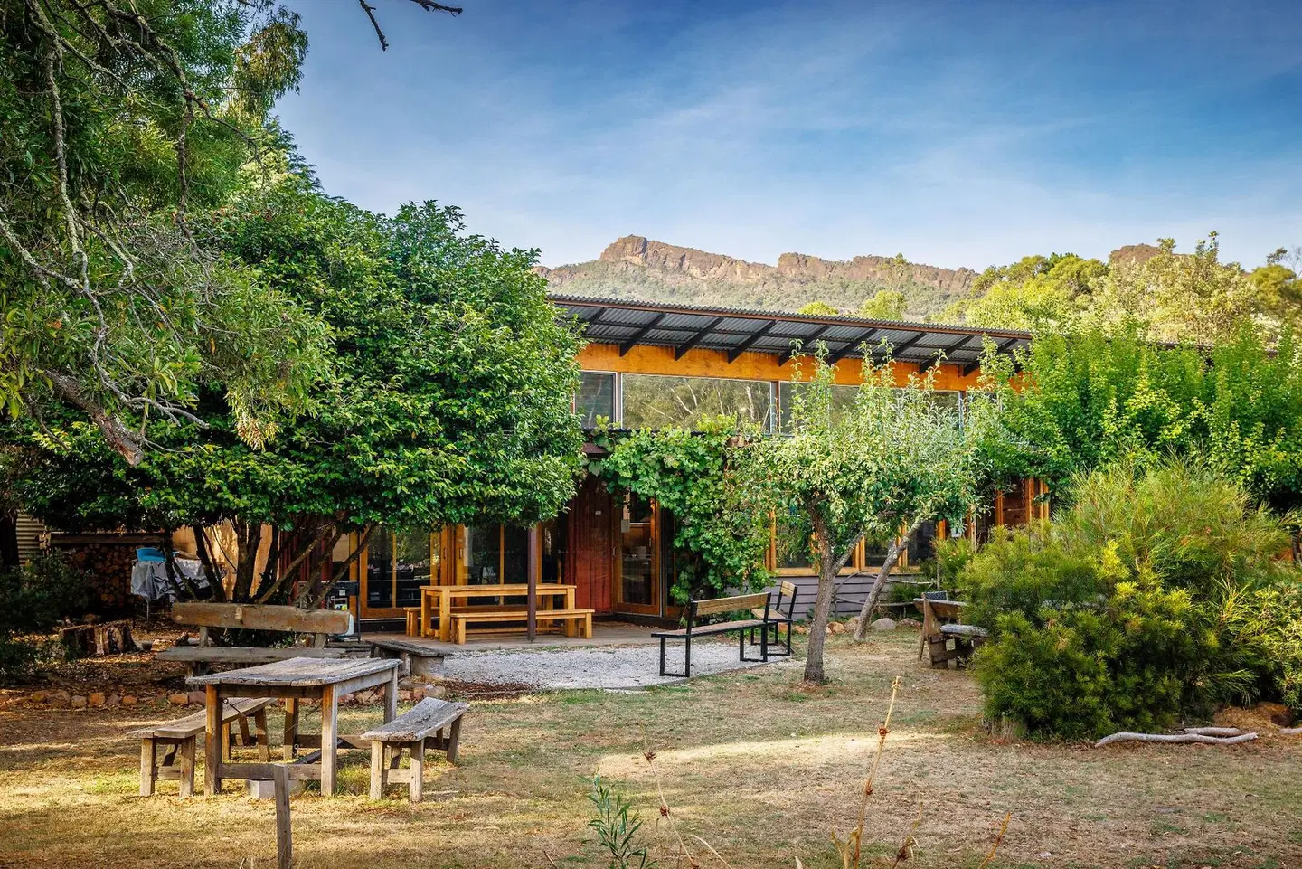Grampians Eco YHA Terrasse