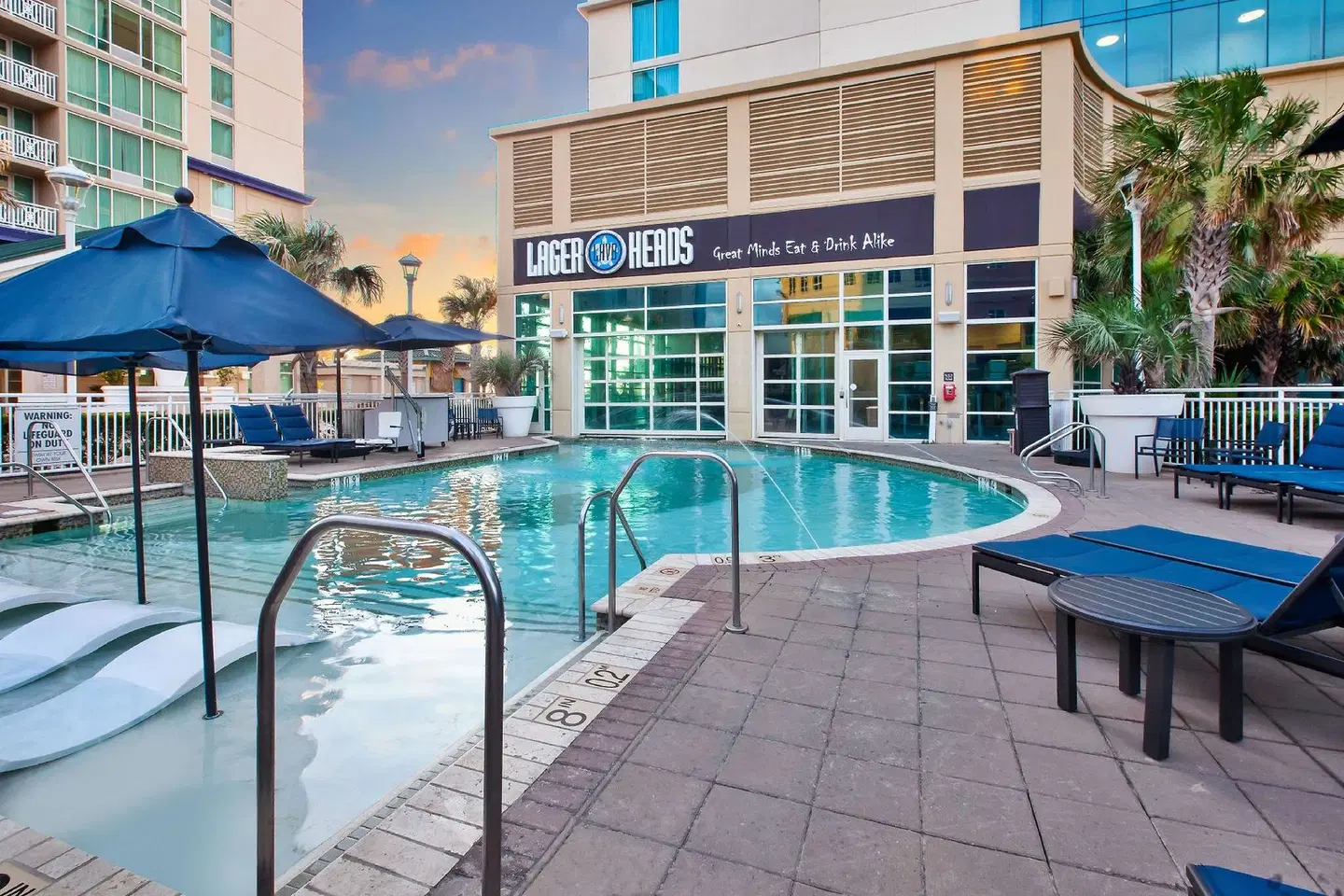 Hilton Garden Inn Virginia Beach Oceanfront Hallenbad