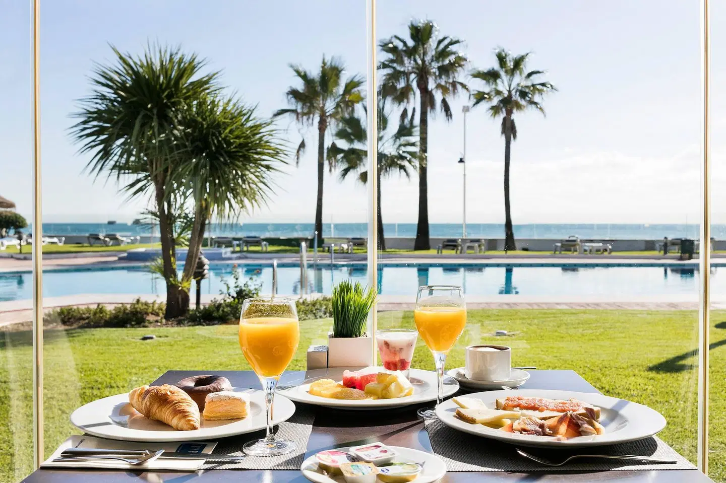 SOL Málaga Guadalmar Terrasse