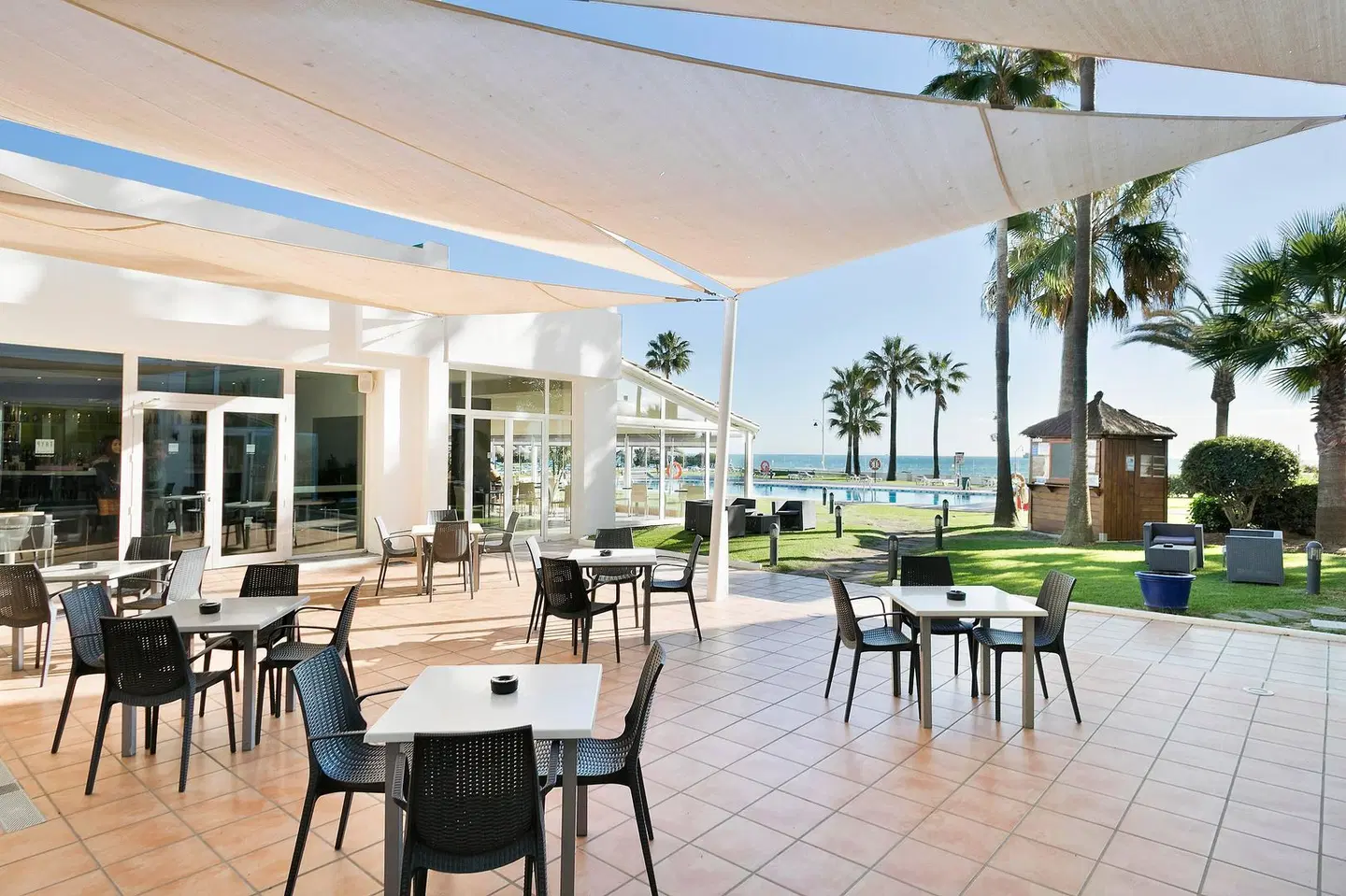 SOL Málaga Guadalmar Terrasse