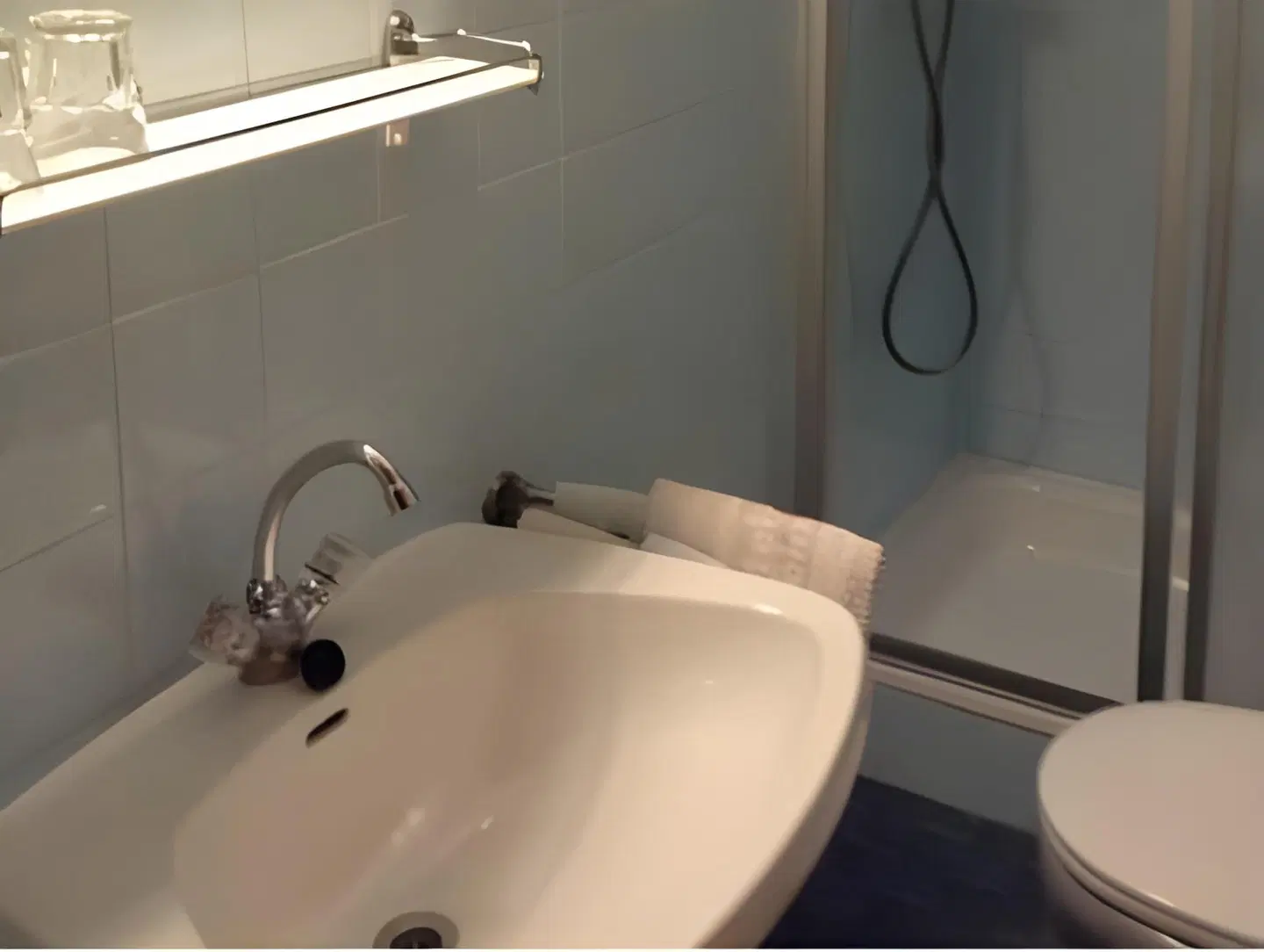 Parkhotel uek Badezimmer