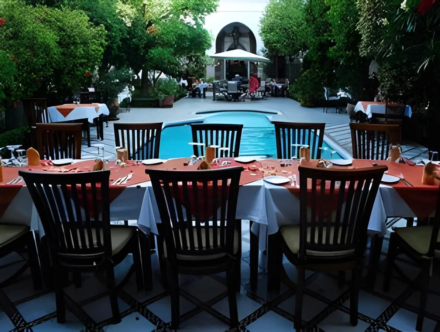 Palais Dar Donab Terrasse