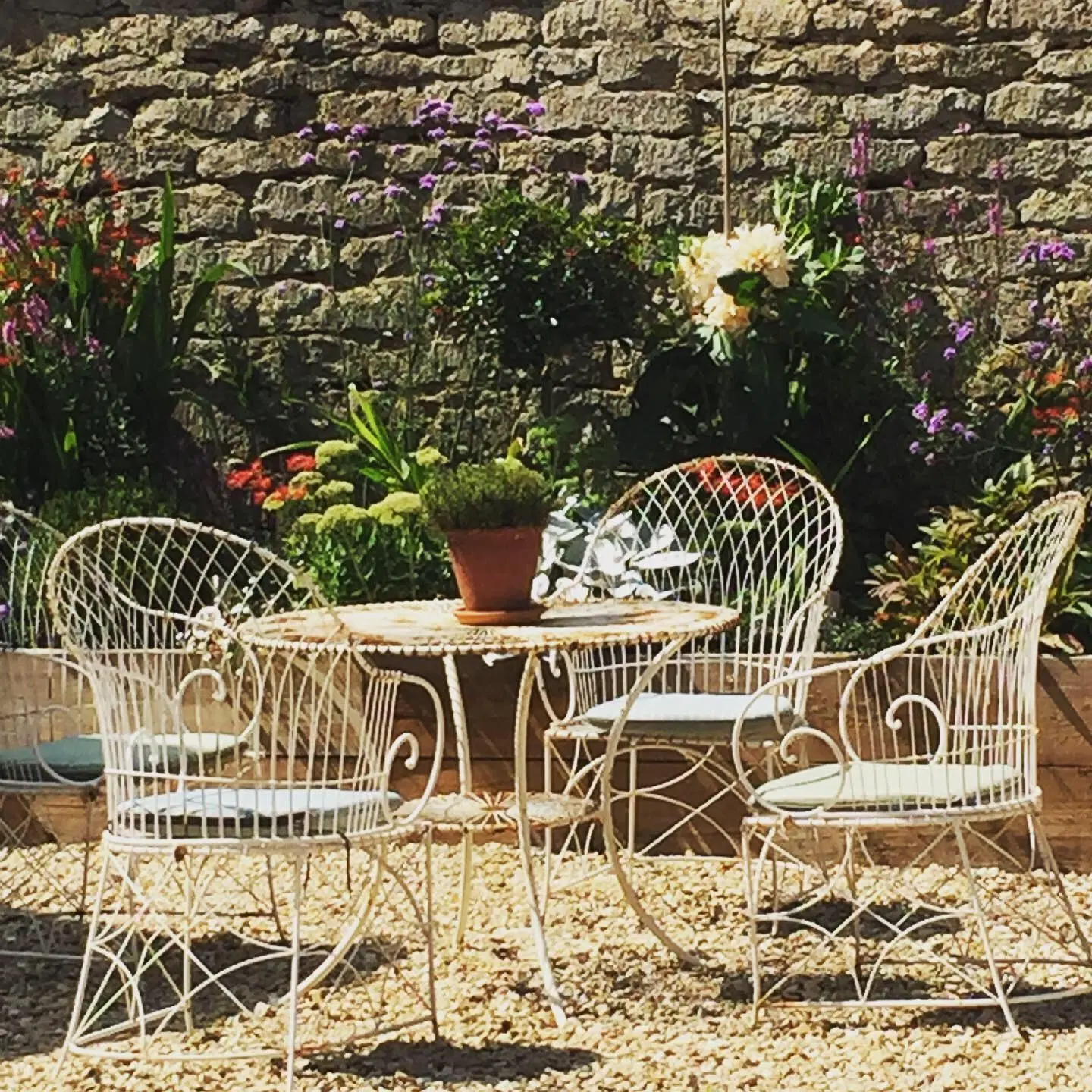 Bridge House Hotel Bridport Terrasse