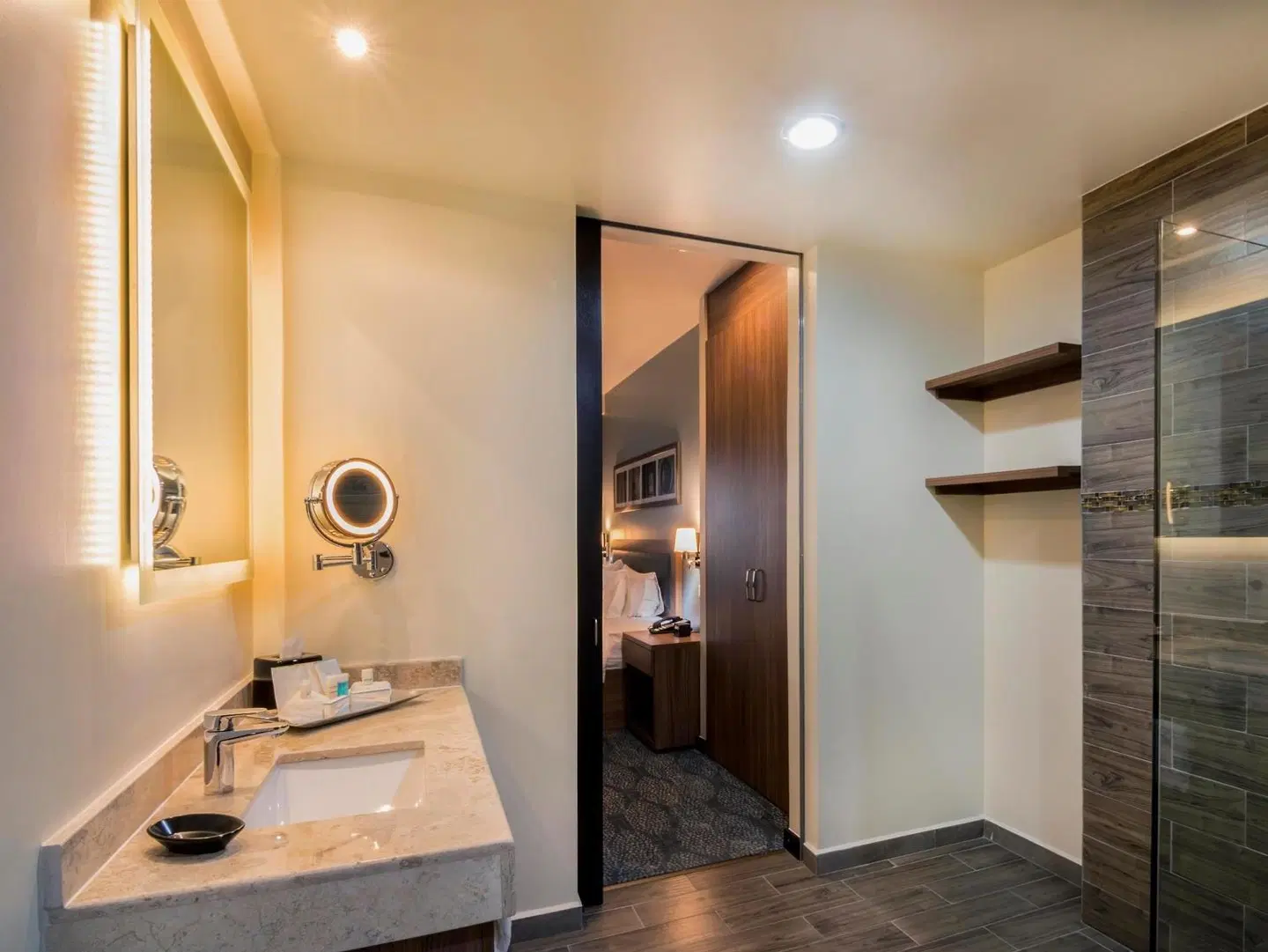 Hampton Inn & Suites by Hilton Salamanca Bajio Badezimmer