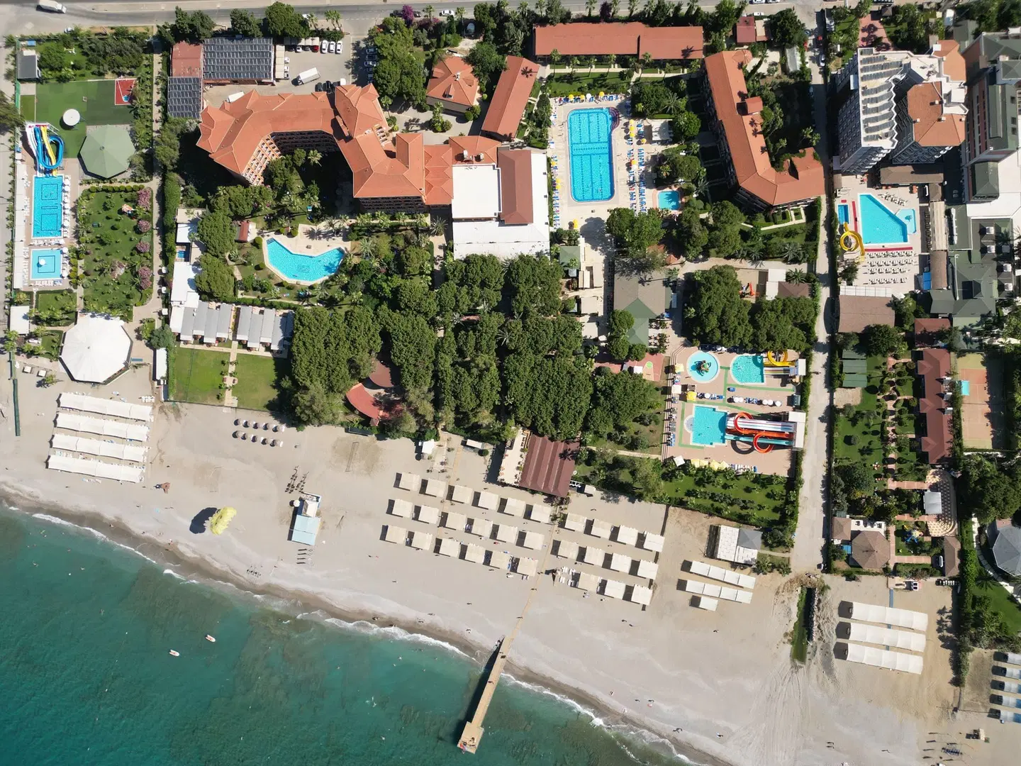Club Turtas Beach Hotel Strand