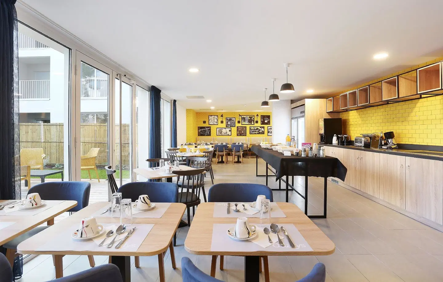 Odalys City Centre Compans Caffarelli Restaurant