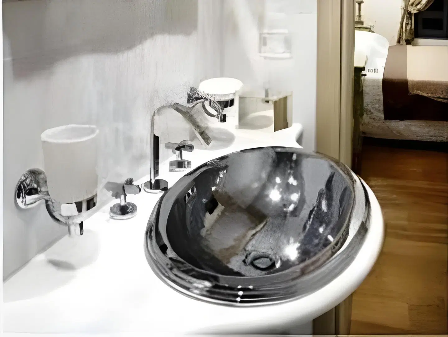 Arhontiko Pepos Badezimmer