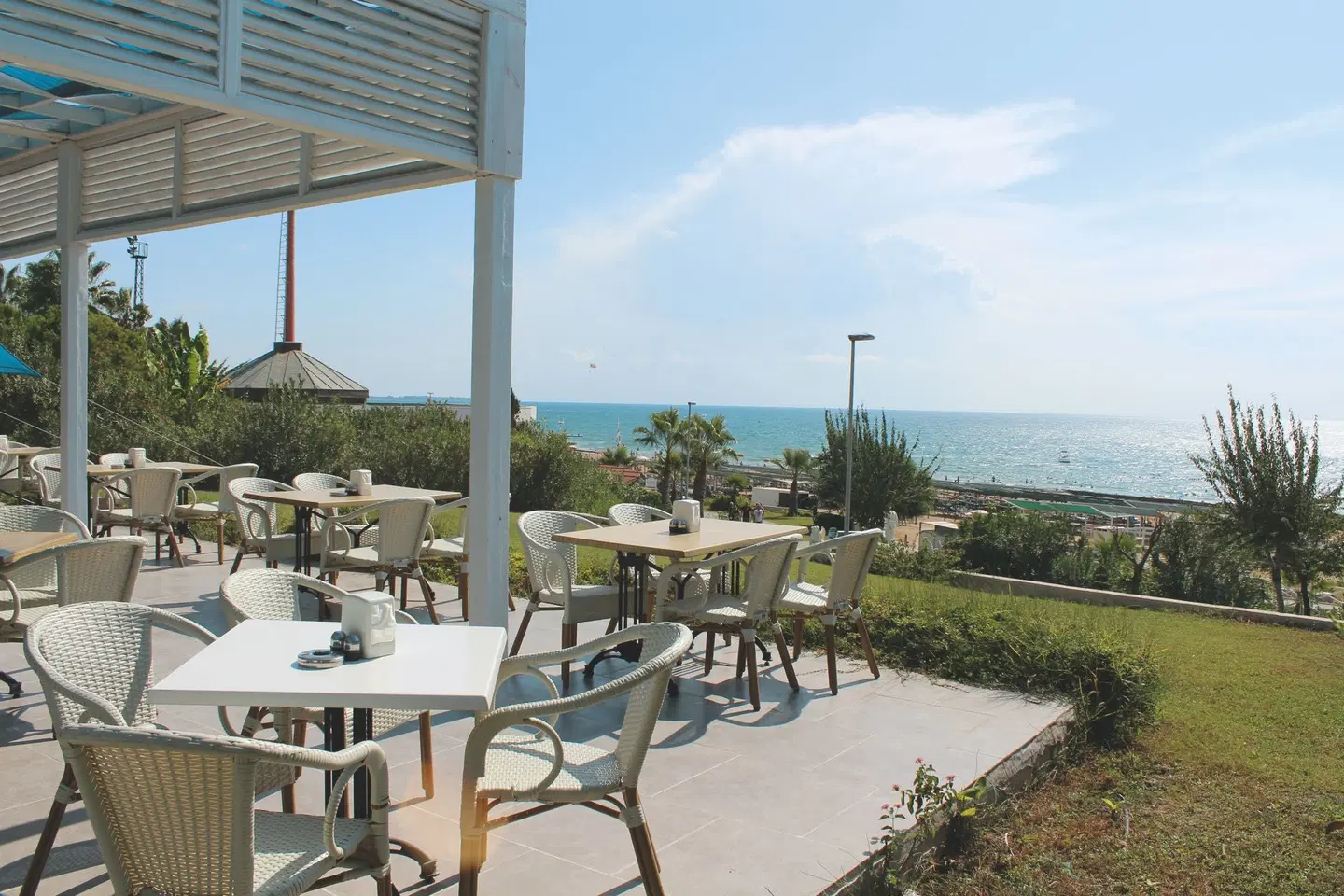 Side West Park Hotel Terrasse