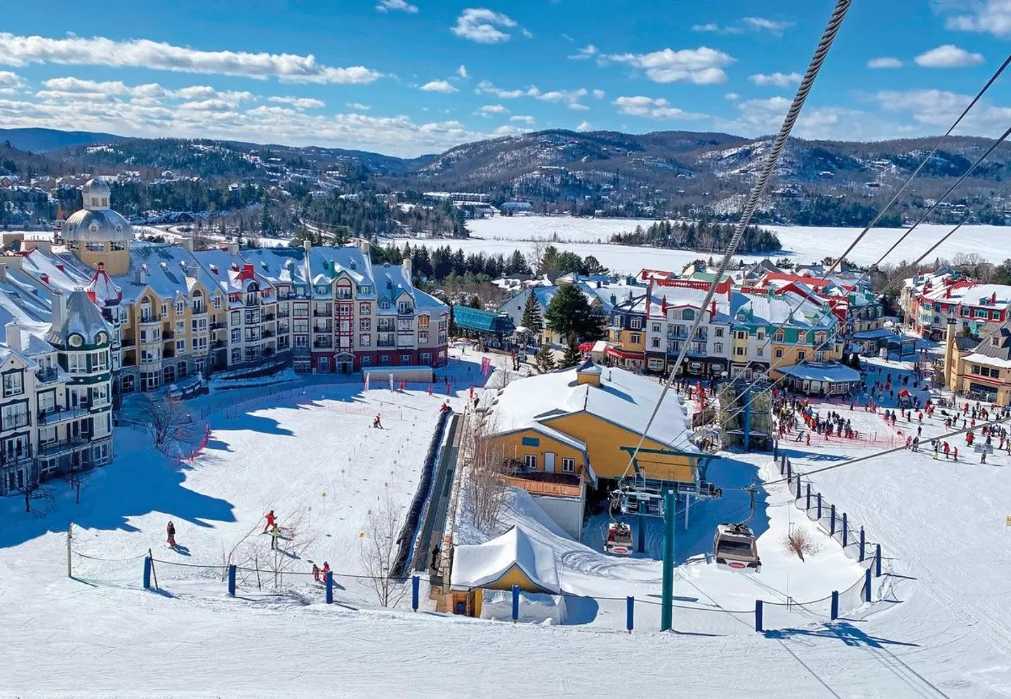 Québec Winter Wonderland Terrasse