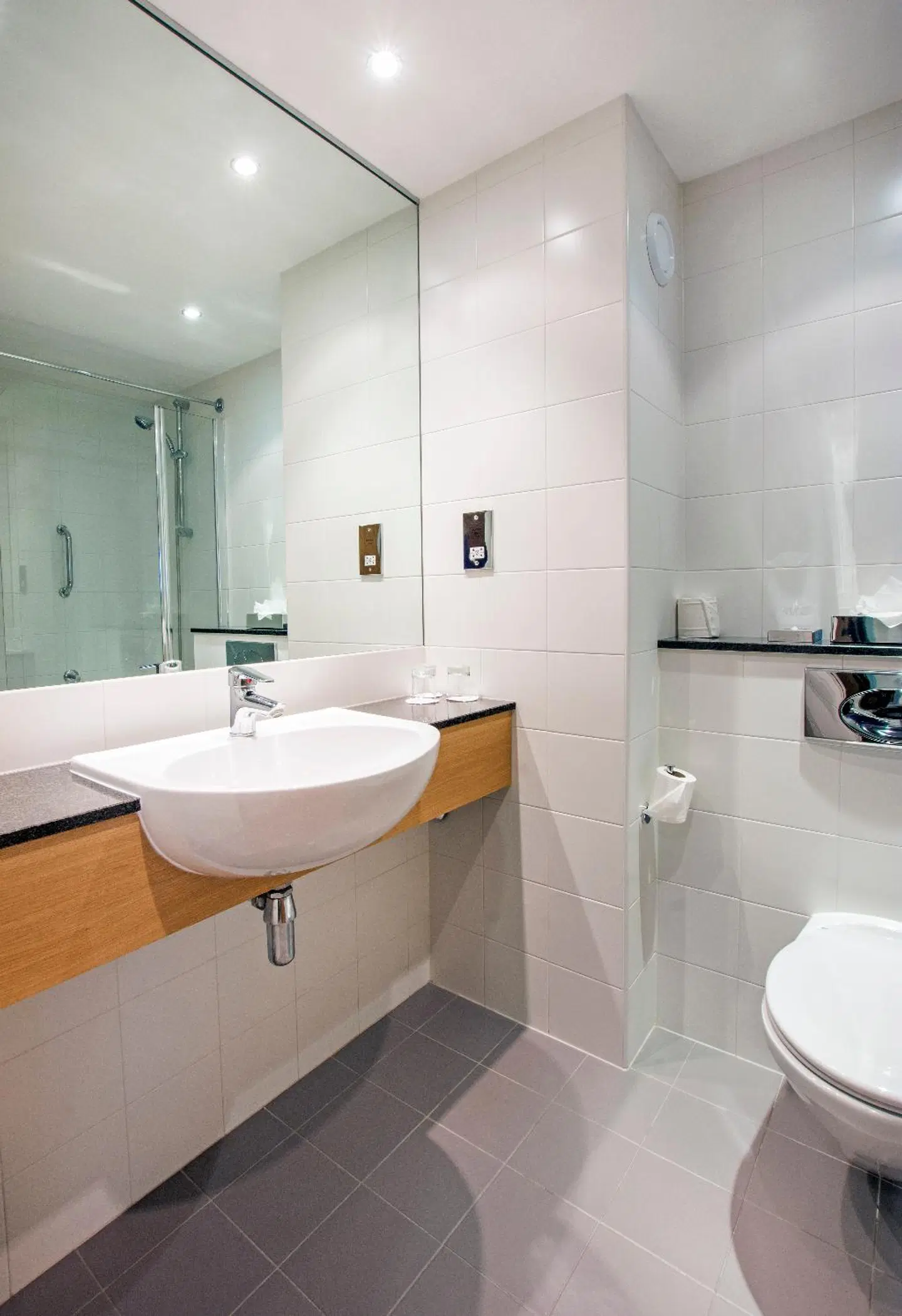 City North Hotel Badezimmer