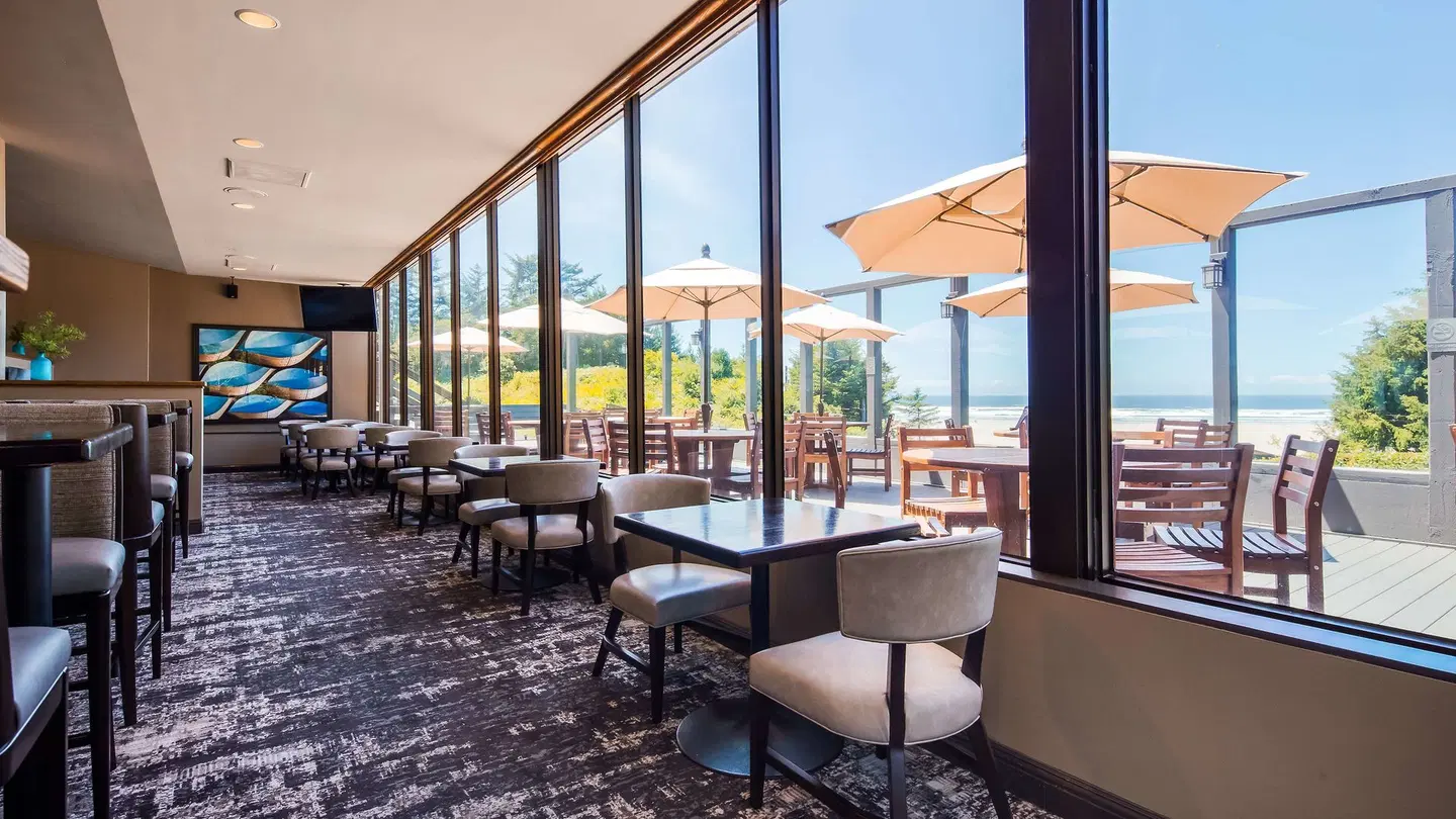 Best Western Agate Beach Inn Terrasse