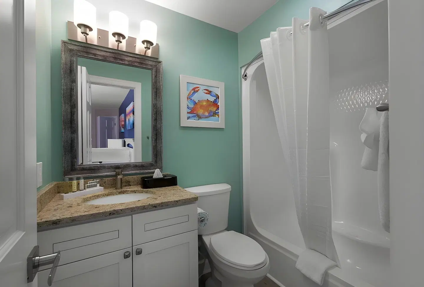 Caribbean Resort Myrtle Beach Badezimmer