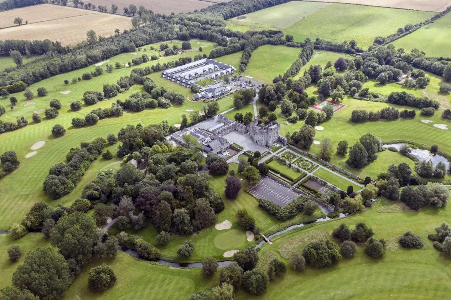 Kilkea Castle LANDSCAPE