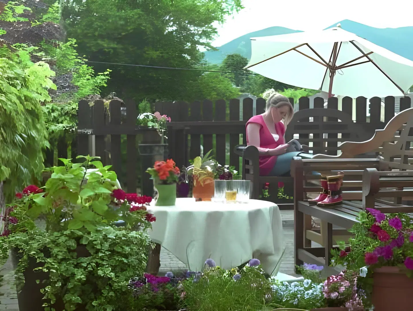 Woodlawn House Garten