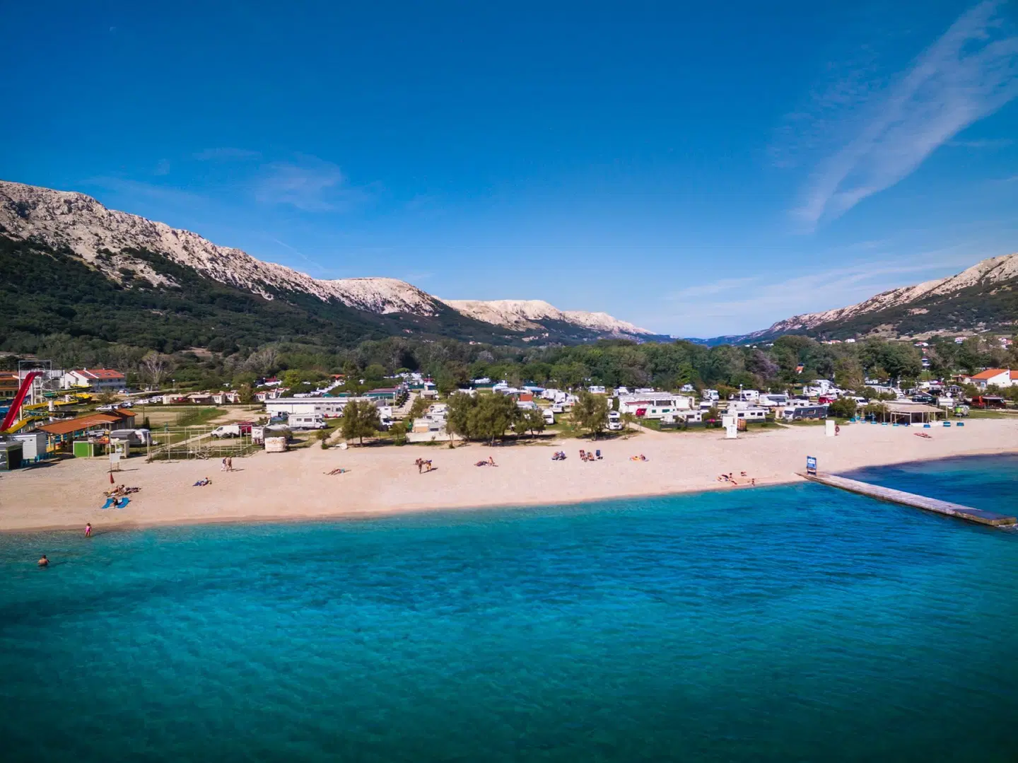 Valamar Camping Baska (ex Baska Beach Camping Resort) BEACH