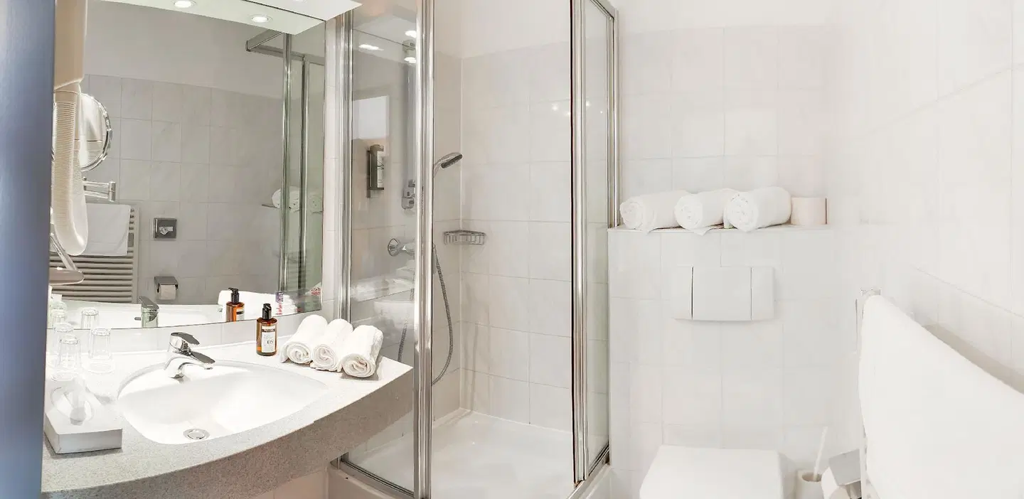 Markgraf Hotel Badezimmer