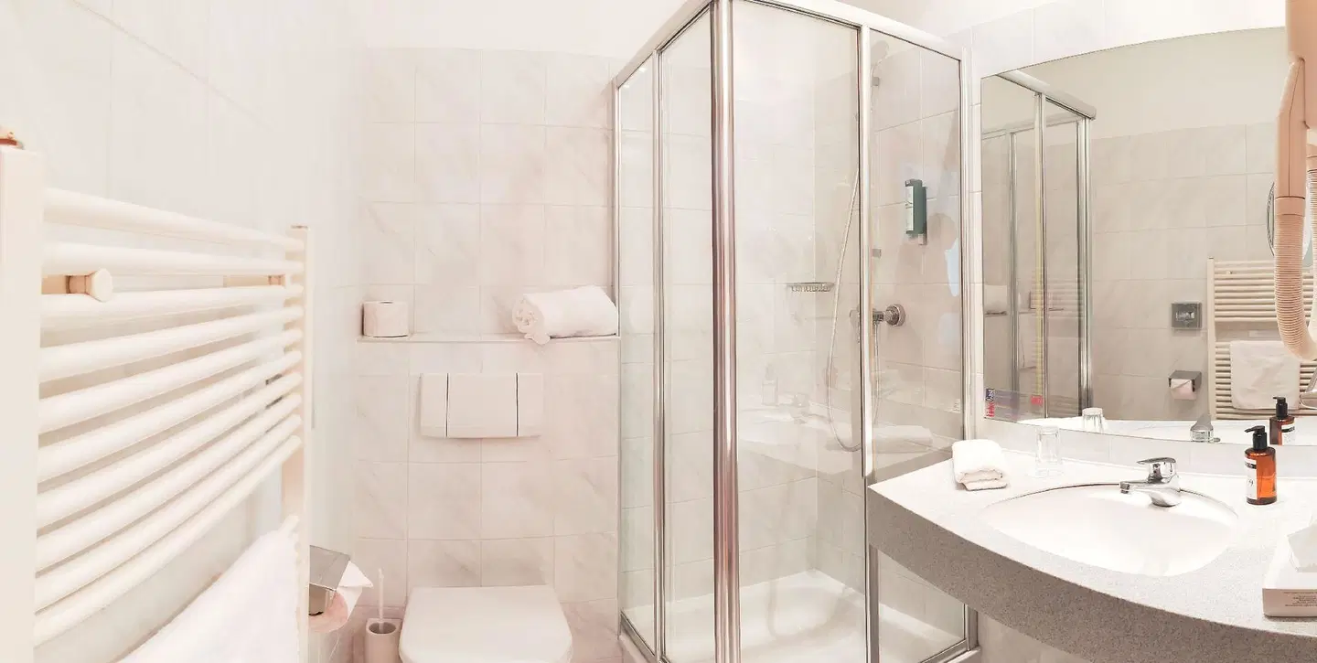 Markgraf Hotel Badezimmer
